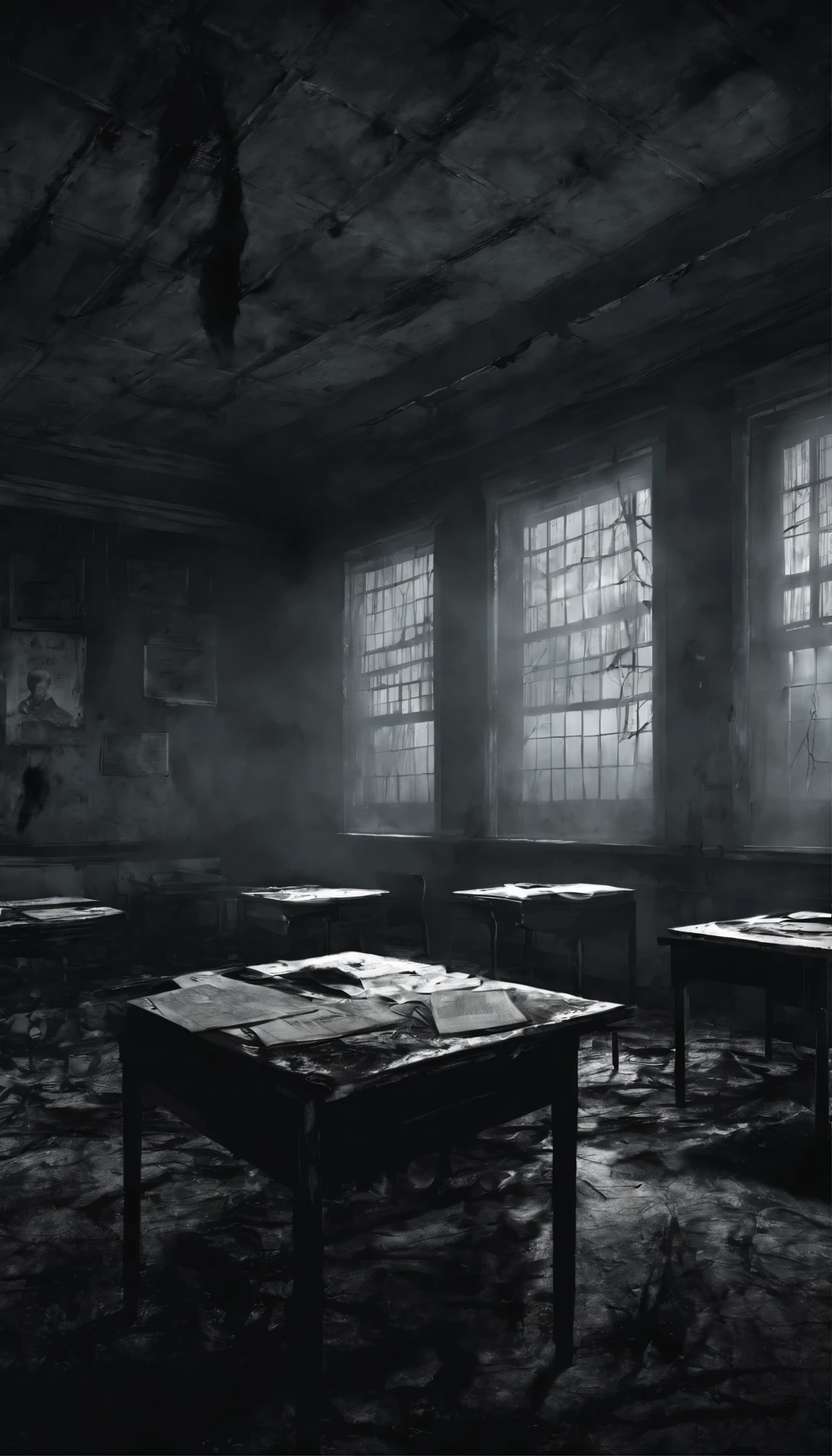 school classroom、
