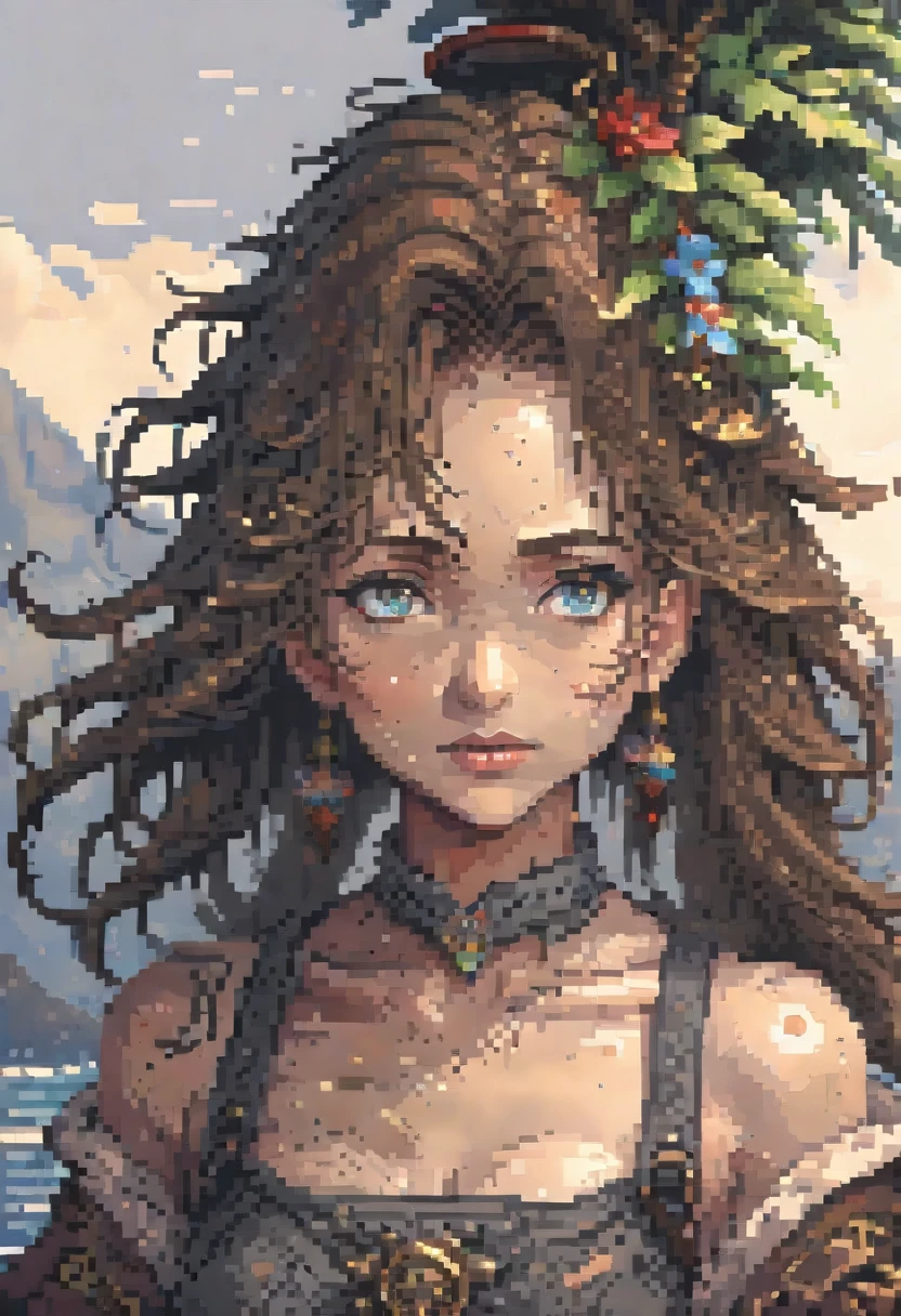 pixel art painting by kamyuel, best quality, masterpiece, high details, Ultra intricate detailed