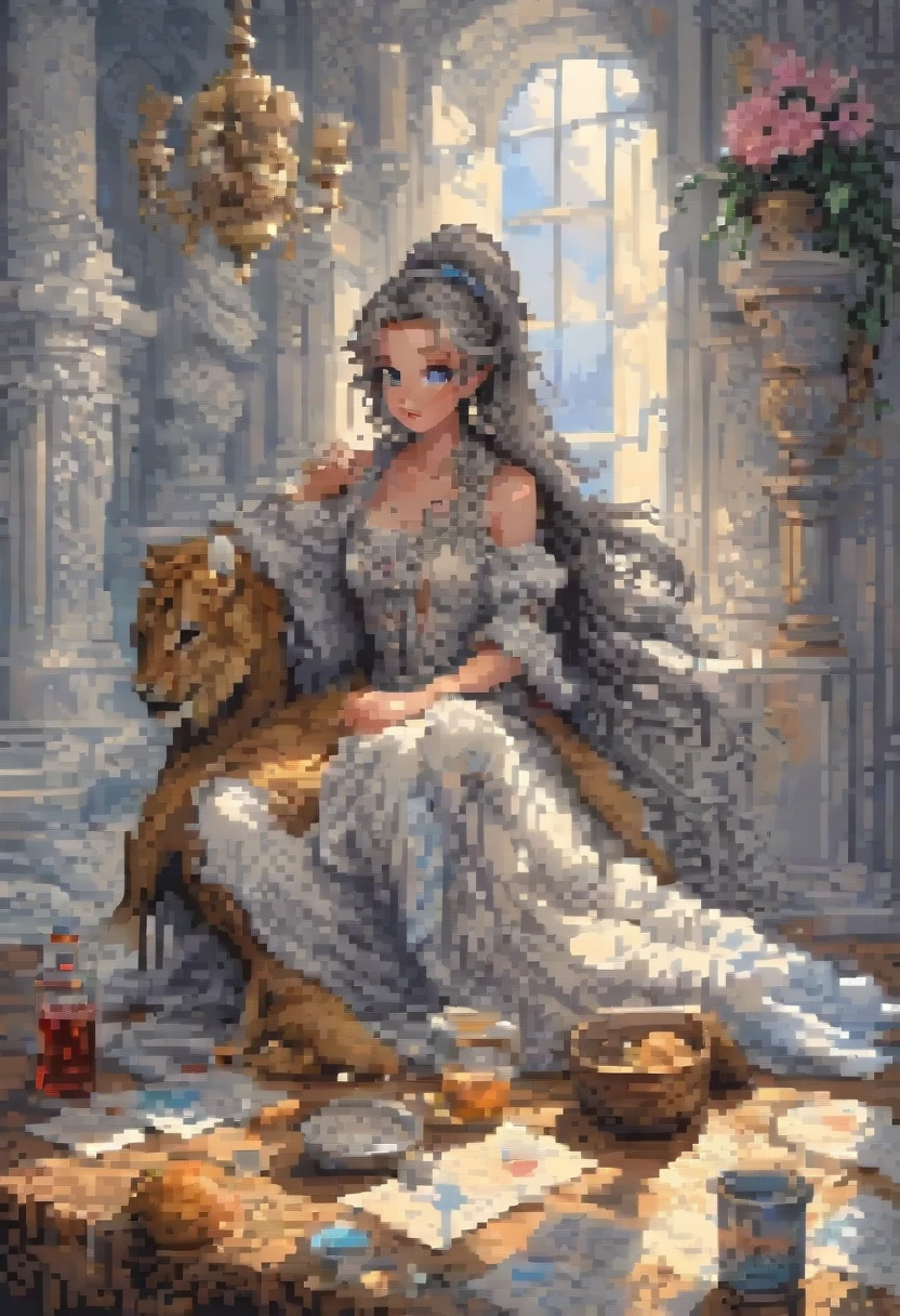 pixel art painting by andrei markin, best quality, masterpiece, high details, Ultra intricate detailed