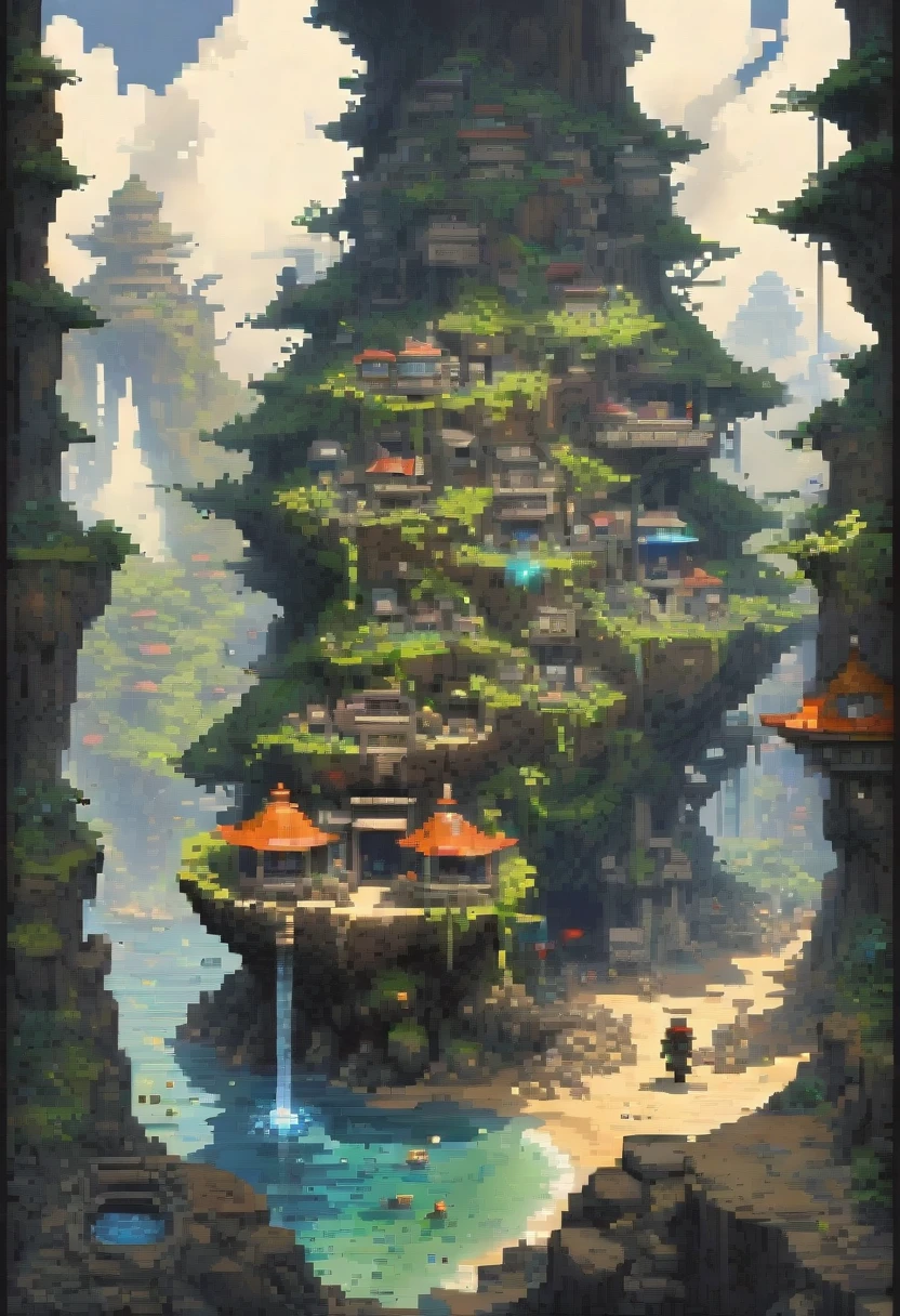 pixel art painting by Jim Lee, best quality, masterpiece, high details, Ultra intricate detailed