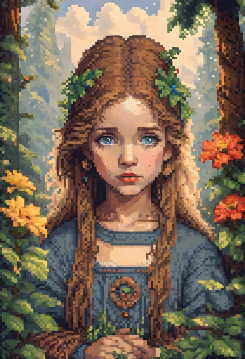 pixel art painting by Jim Lee, best quality, masterpiece, high details, Ultra intricate detailed