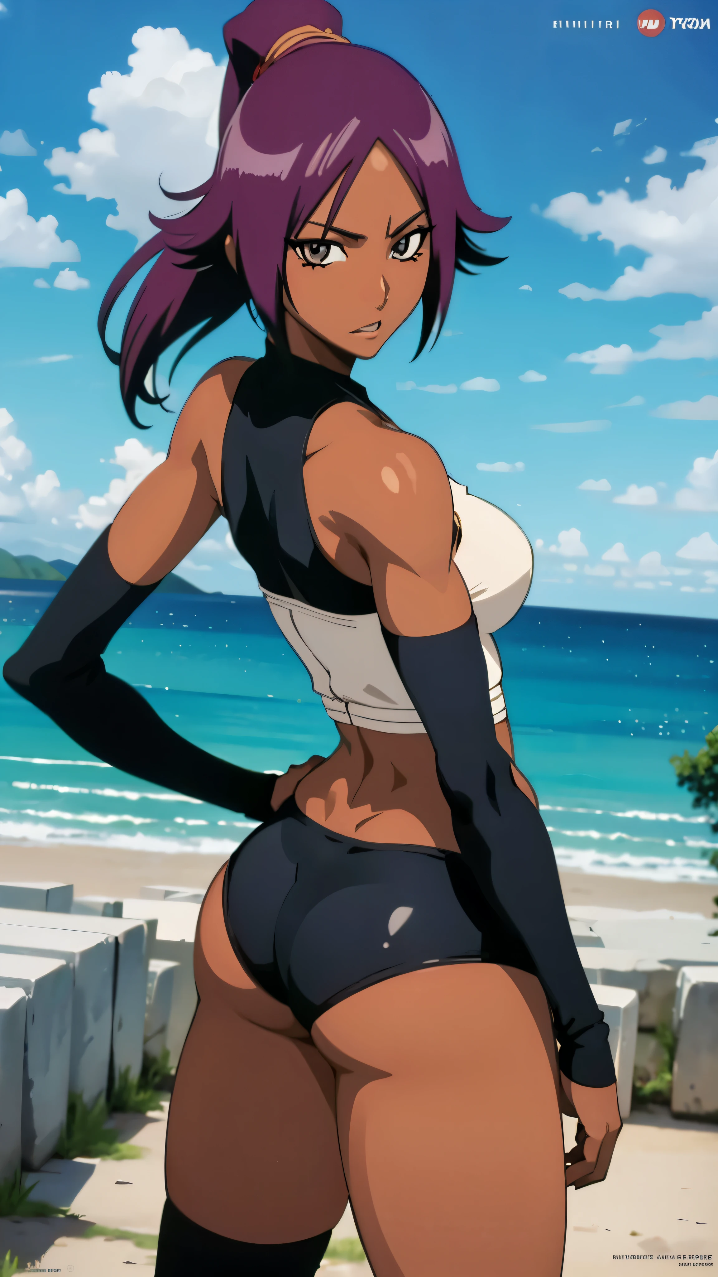 Yoruichi , sexual , panties, is, ass