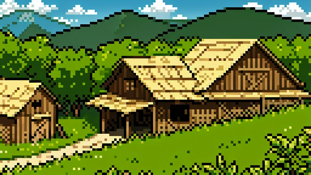 country background,farm scene,old red barn,cloudy day,no animals,traditional countryside landscape,oak trees,rolling green hills,vibrant fields,peaceful atmosphere,faint sound of wind rustling crops,rustic charm,sense of nostalgia,faded paint on the barn doors,weathered wooden planks,sunlight filtering through the clouds,soft shadows on the ground,serene and quiet scene,warm and earthy color palette,subtle hint of a distant farmhouse,countryside simplicity,gentle breeze,calm and tranquil environment,serenity in nature,rustling leaves in the trees,distance mountains on the horizon