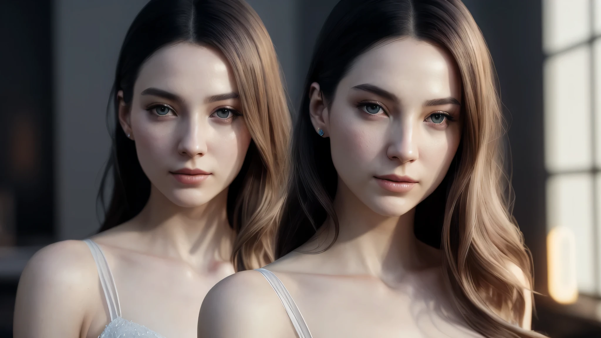 ((pale skin)), ((pearl skin)), (((full body))), olsen01, ((look camera)), portrait of ((stunningly attractive)) a sexy woman ((perfect feminine face)), intricate, 8k, highly detailed, (extremely detailed CG unity 8k wallpaper), ((square jaw)), (well defined jaw), (downturned lips), (detailed anatomy), Hyperrealistic full shot body image, trending on CGSociety, Intricate, High Detail, Sharp focus, dramatic, volumetric lighting, digital painting, intense, modelshoot style, (extremely detailed CG unity 8k wallpaper), full shot body photo of the most beautiful artwork in the world, pearl skin, professional majestic oil painting by Ed Blinkey, Atey Ghailan, Studio Ghibli, by Jeremy Mann, Greg Manchess, Antonio Moro, trending on ArtStation, photorealistic painting art by midjourney and greg Rutkowski