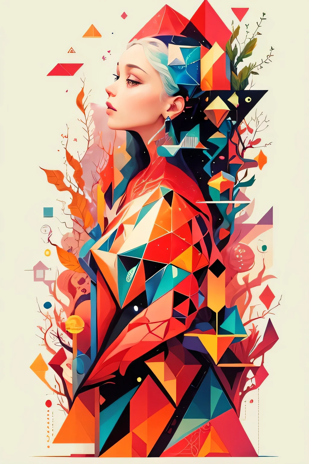 An abstract visual representation of an expanding mind, with geometric shapes that expand and branch into different regions. This would convey the idea that knowledge is constantly evolving and growing.