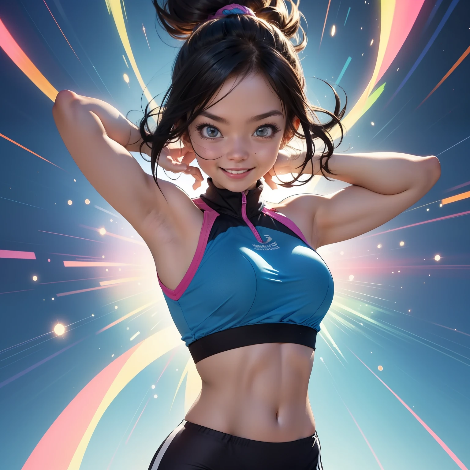 (best quality, masterpiece, colorful, dynamic angle, highest detailed),upper body photo,fashion photography of cute girl,(high resolution textures),in dynamic pose,bokeh,(intricate details, hyperdetailed:1.15),detailed,sunlight passing through hair,splash art background(high contrast, official art, extreme detailed, highest detailed),nsfw,naked,nude,solo,
highres,fantasy,female,1girl,slender,narrow hips,thin hips,very skinny,incredibly skinny,beautiful precise face and body,petite,small breasts,small butt,skinny ass,cute,venus,(highly detailed:1.4),(detailed face:1.4),full body,full body view,far shot,
smile,ultra quality,photo,amazing quality photo,raw photo,amazing quality,ultra quality;1.4,ultra detailed:1.4,sharp focus,high resolution,piercing eyes,Anti-Aliasing,FXAA,De-Noise,Post-Production,SFX,insanely detailed & intricate,hypermaximalist,<lora:DetailedEyes_V3:1>,<lora:d.va_xl_v1:1>,D.Va,Overwatch,