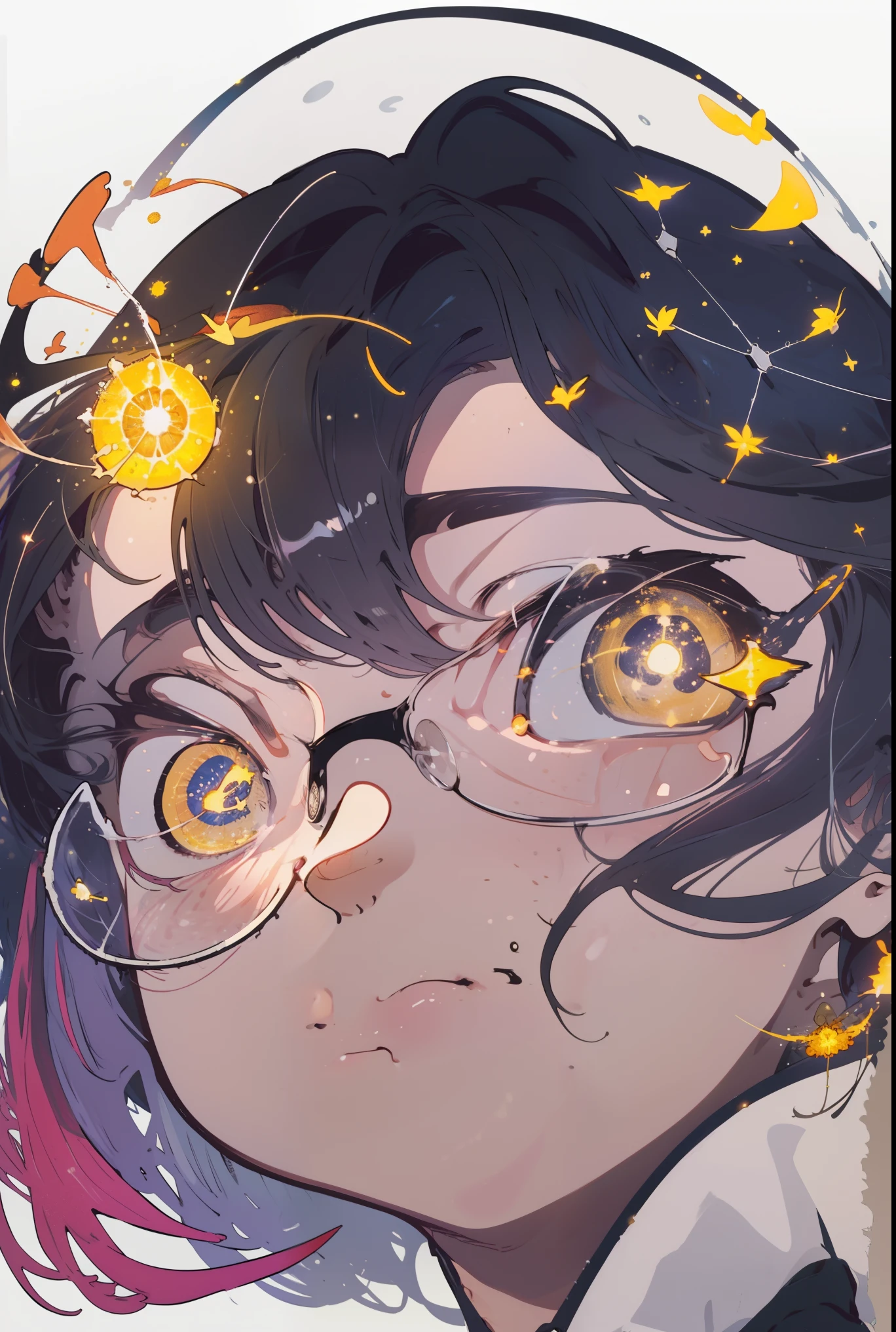 parte maestra, Gorgeous, paisaje, (((No_HumaNos))), Noche, flor, garden, cielo estrellado, constelaciones, impresionante, vista, agua, warm, acogedor, peaceful, Meteoro, cosmico, magia, magia, particles, Justo, ((fireflies))