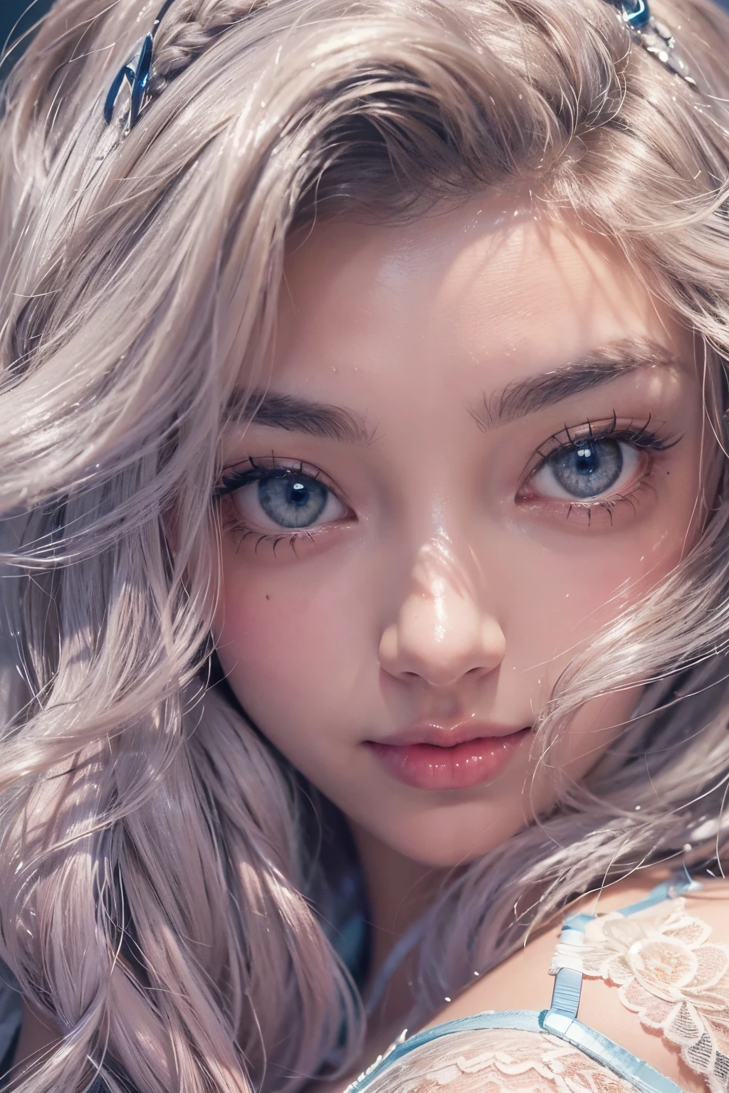 1woman, (Ultra realistic, high res), (highly detailed eyes, highly detailed hair, highly detailed face, highly detailed plump lips), (off shoulder with open breasts), breasts, upper body, caute smile, (best quality:1.4), Raw photo, (realistic, photo-realistic:1.37), professional photography, cinematic light, (fine face: 1.2),fashion model 20 years old, cute, [[[[pure eyes]]]], [[[[closeup]]]], [[[[chest]]]], [[[[neck]]]], [[[[shoulders]]]], perfect eyes, perfect iris, perfect lips, perfect teeth, perfect skin, soft front light, glow, HDR, (muted colors:1.2), Retrato da mulher、white skin、((cabelo Castanho ondas suaves)) Best Blanco Romantico、8k resolution、Frente Illuminada、アメリカの女の子のPortrait、solo、20-year-old、beautiful face、Upper body、medium side cut、beautiful black hair、beautiful little face woman, solo,　black theme,　look at the audience,one woman, It&#39;s real, Wolfsan-6500-V1.3, anime、animeスタイル、beautiful diamond eyes、20 year old american girl、braided hair、swimsuit、portrait beautiful detailed woman, very detailedな青い顔, Reality, beautiful narrow blue eyes, huge file size, Super detailed, High resolution, very detailed, highest quality, masterpiece, An illustration, very detailed, ticker, Unite, 8K painting wallpaper, fine, fine details, masterpiece, highest quality, Hvery detailed ticker uniform 8K wallpaper, face light movie lighting、cuteブラウス, dark background, oil, masterpiece, diffused soft film lighting, Portrait, highest quality (perfect face:1.4),stunning girl pictures,(8K and、photorealistic:1.25) 、(lip gloss、eyelashes、shiny face、shiny skin、highest quality、超High resolution、Depth of the bounds written、chromatic aberration、caustic road lighting、natural shading、sexy 1girl, Extremely cute, Amazing face and eyes, (Beautiful lovely smile), (extremely detailed beautiful face), bright and shiny lips, (cute bikini:1.3), (very elaborate lace bra:1.5), smooth skin, super beautiful, attractive, (Best Quality:1.4), (hyper quality), (Ultra-detailed), (hyper-realistic, Photorealsitic:1.37), Authentic skin texture, complex details, extremely detailed CG unified 8k wallpaper, RAW Photos, professional photograpy, Cinematic lighting, coast, sea, palm trees,masterpiece, best quality, high quality, High definition, High quality texture, High quality shadow, high detail, beautiful detailed, finely detailed, extremely detailed cg, detailed texture, a realistic representation of the face, realistic, colorful, delicate, Cinematic Light, sidelighting, Lens Flare, Ray tracing, sharp focus, (intrica