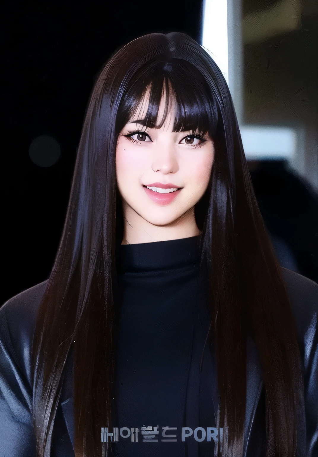 Chica anime con cabello largo y negro y camisa azul posando para una foto., hinata hyuga, sui ishida con cabello negro, es el estilo de junji, junko enoshima, este es junji sutil, yui kotegawa, hinata hyuga from naruto, 1 7 anime gothic girl, misato katsuragi, wonyoung, tomie, jun ji ito