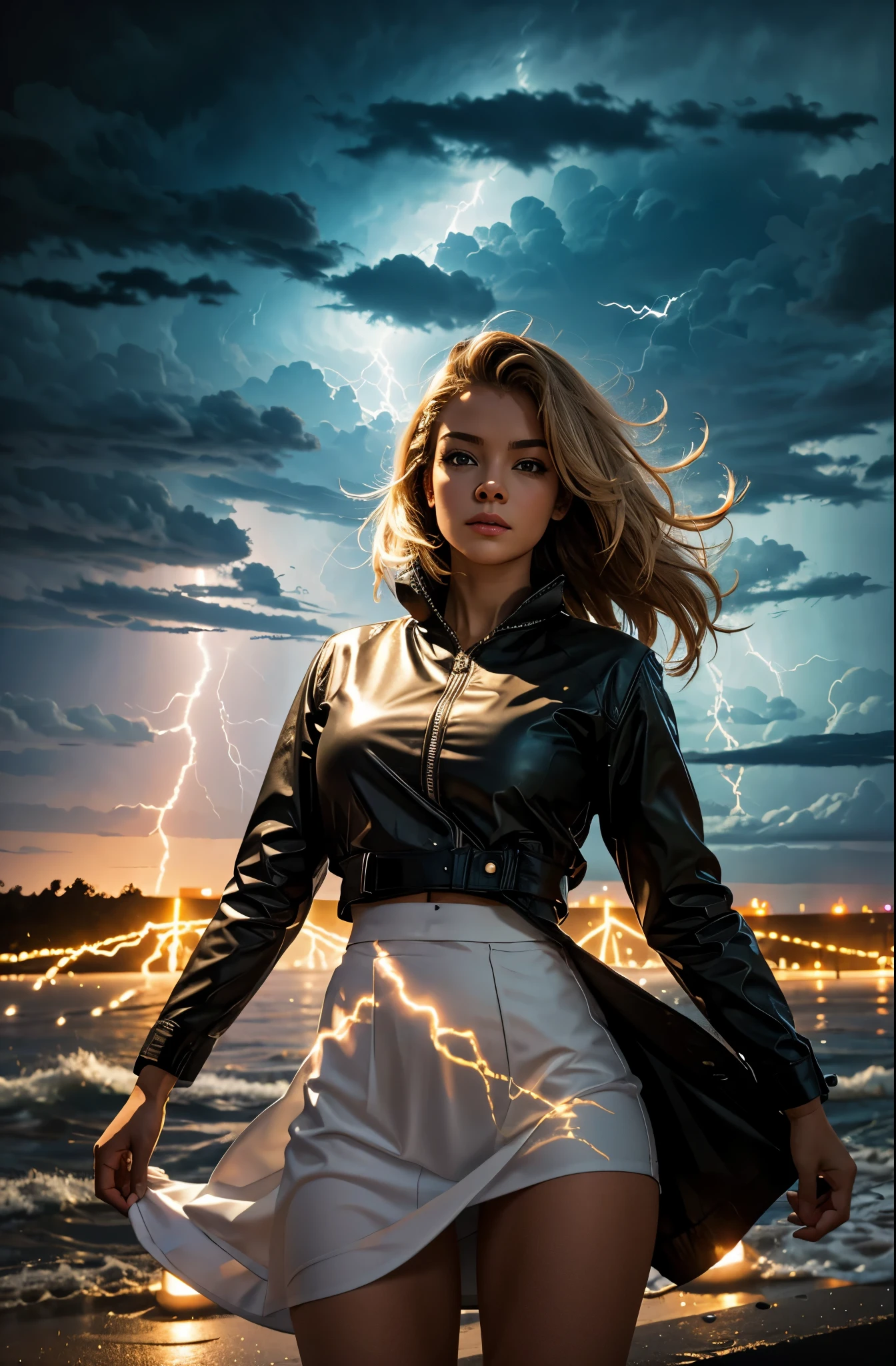 Swirl lighting storms
