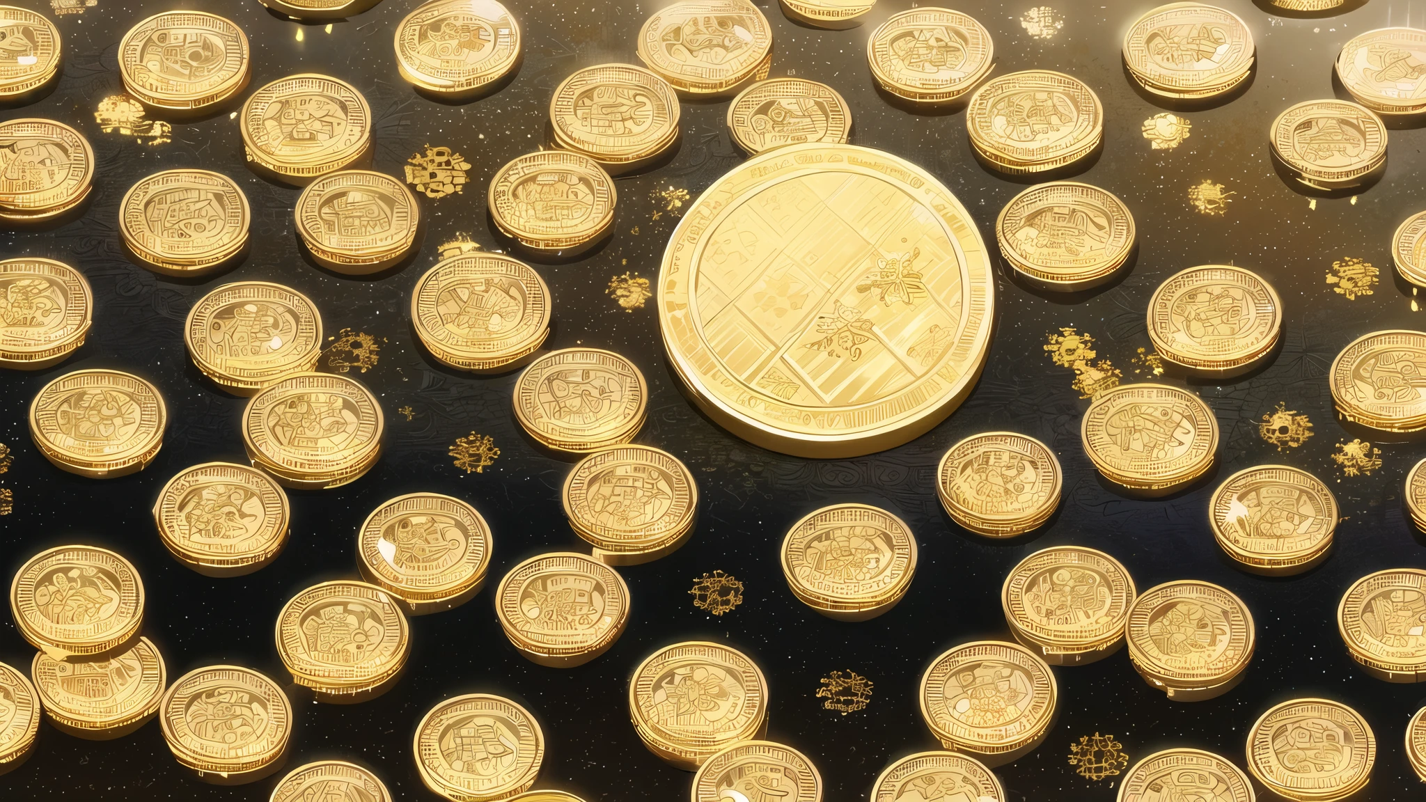 A gold coin,It says 1000G,Large font,gold coating,Gold texture,Coin pattern
