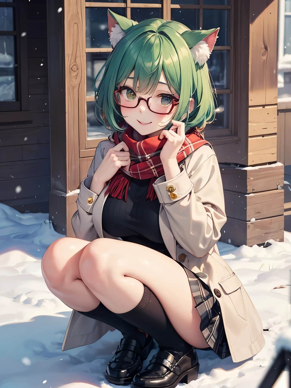 Remove unnecessary shadows、Added snow