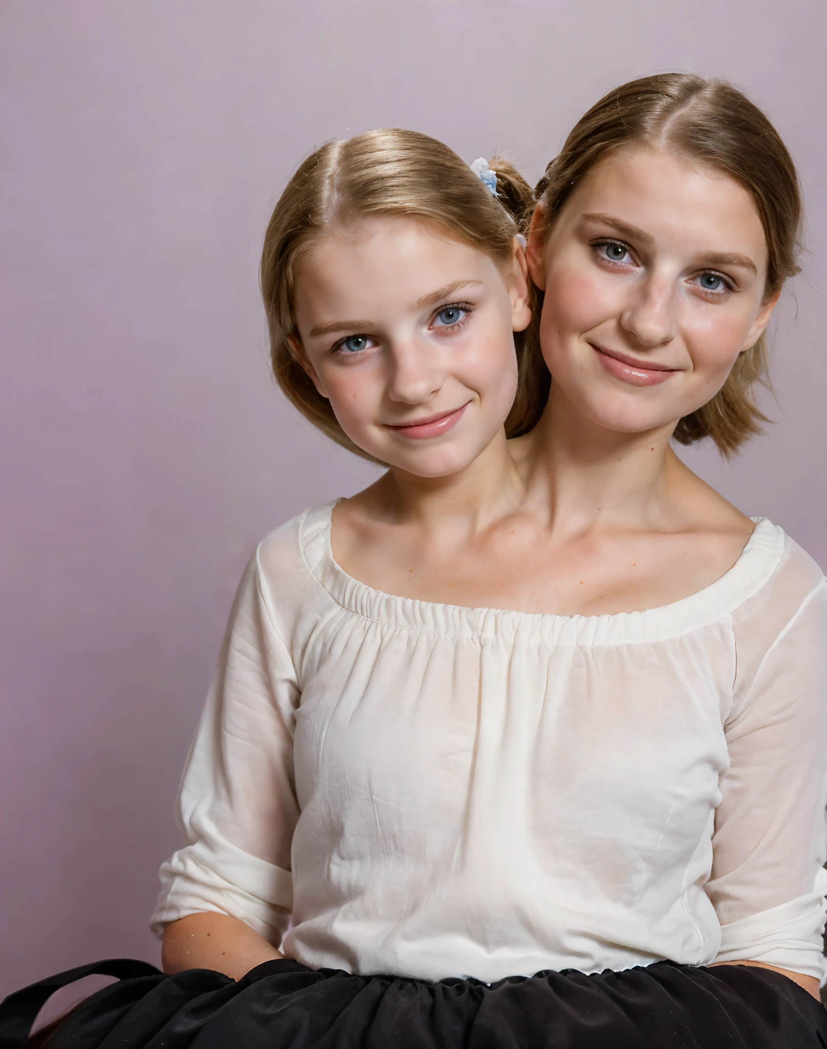 2heads, (two headed girl:1.5), (a 10 year old  girl and a 25 year old woman:1.5)