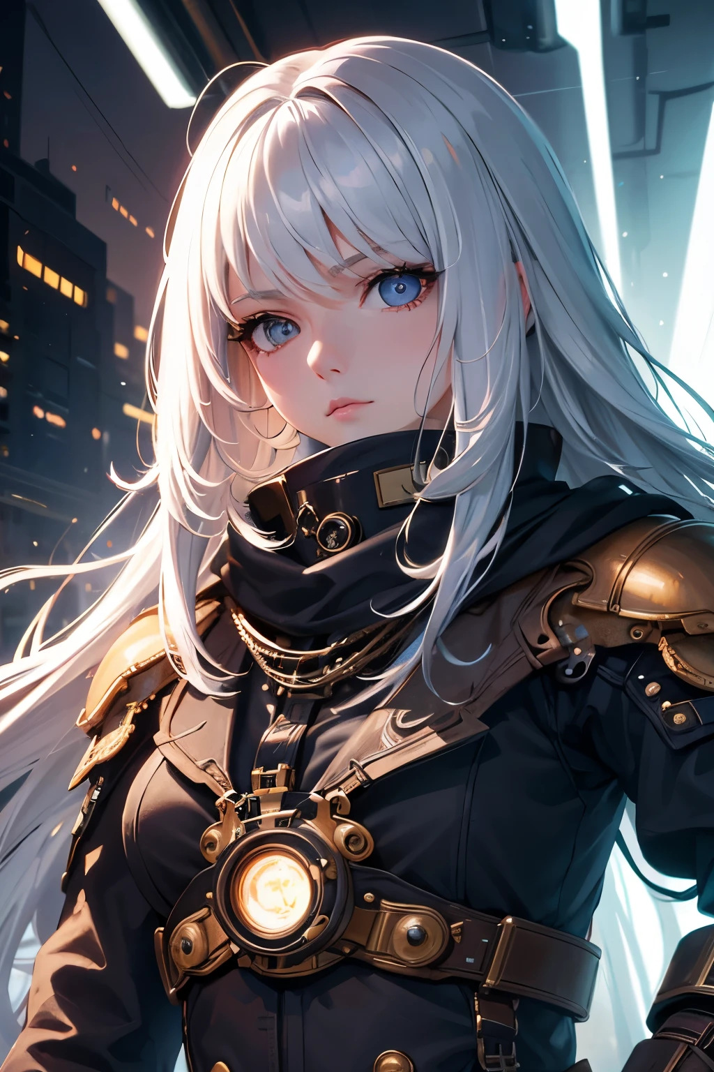 cyberpunk girl, fantasy world, dark background, clean design, epic Instagram, artstation, colorful paint splash, silhouette, ultra-detailed intricate details, Unreal engine, fantasy, complex details, splash screen, complementary colors, fantasy concept art, 8k resolution, deviantart masterpiece, oil painting, heavy stroke, paint dripping, (isolated on white background: 1.3), rainbow skin, (((handsome young man))), (( teenage:1.5)), (glowing blue eyes), ((eyes with light)), (((short white hair: 1.1))), ((black), (prince \\(indifferent expression\\), (((wearing high-detail luxury black robe))), white hair, (abs) --v 6