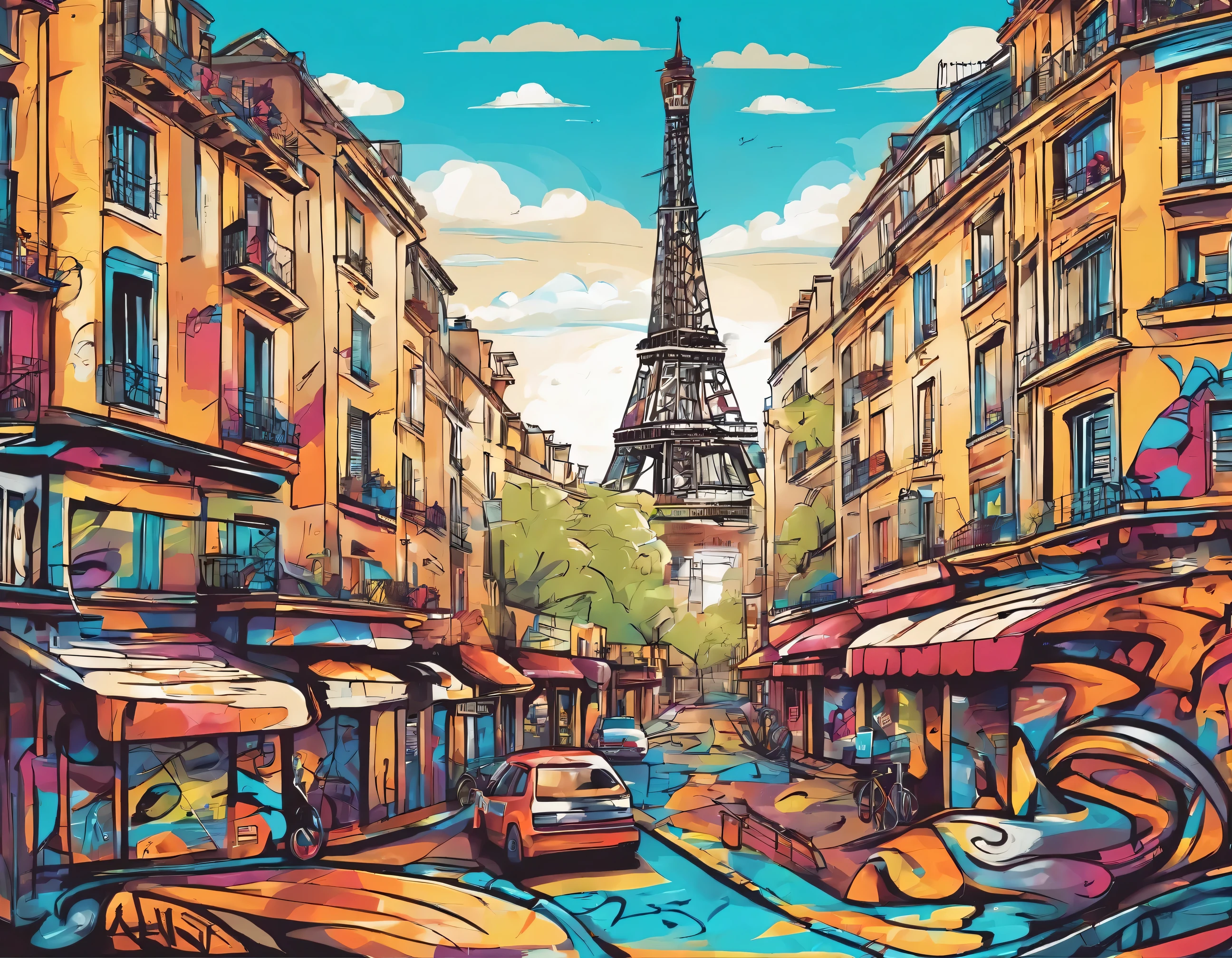best view,Eiffel Tower,tourist attraction scenery