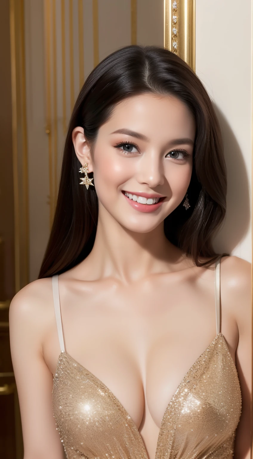 Beautiful fece, ren, Up to 4k, femele, All, smil, Ultra Glamour,