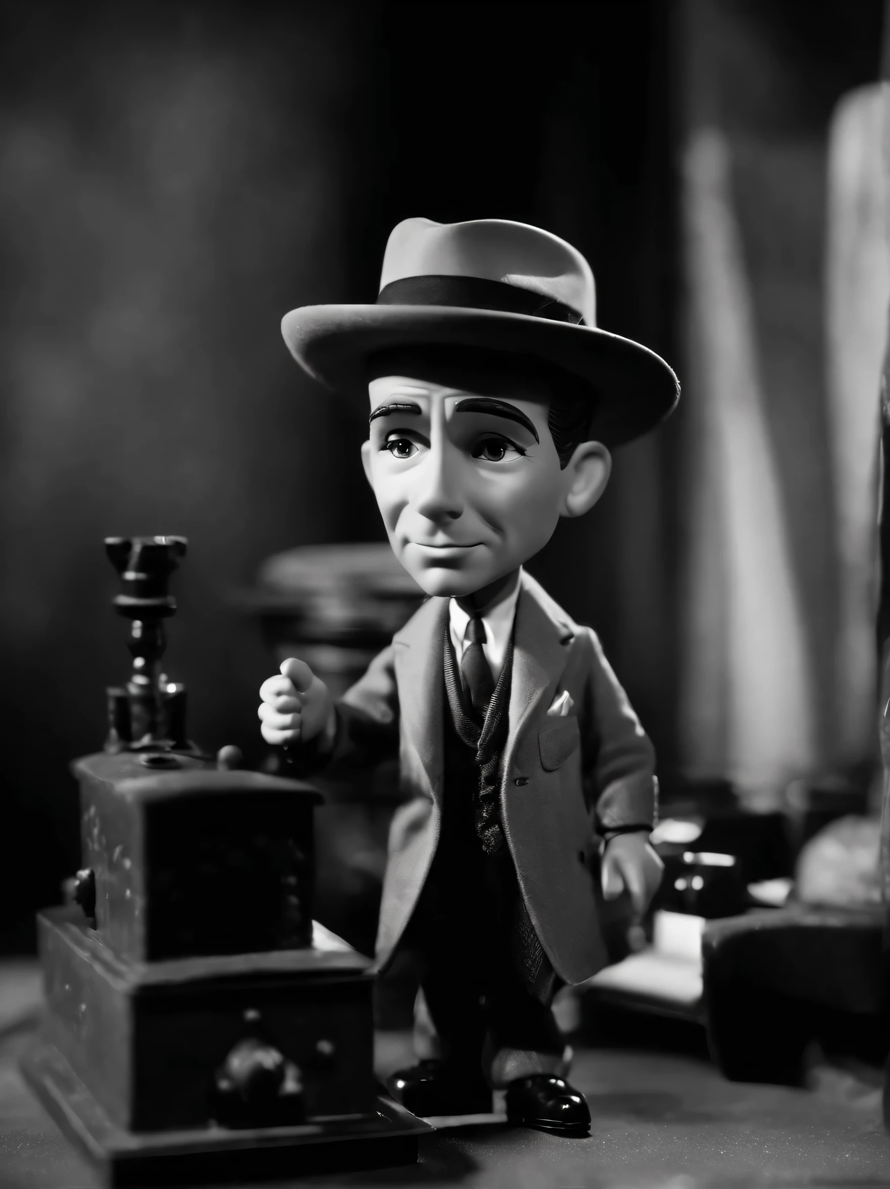 Humphrey Bogart'chibi character