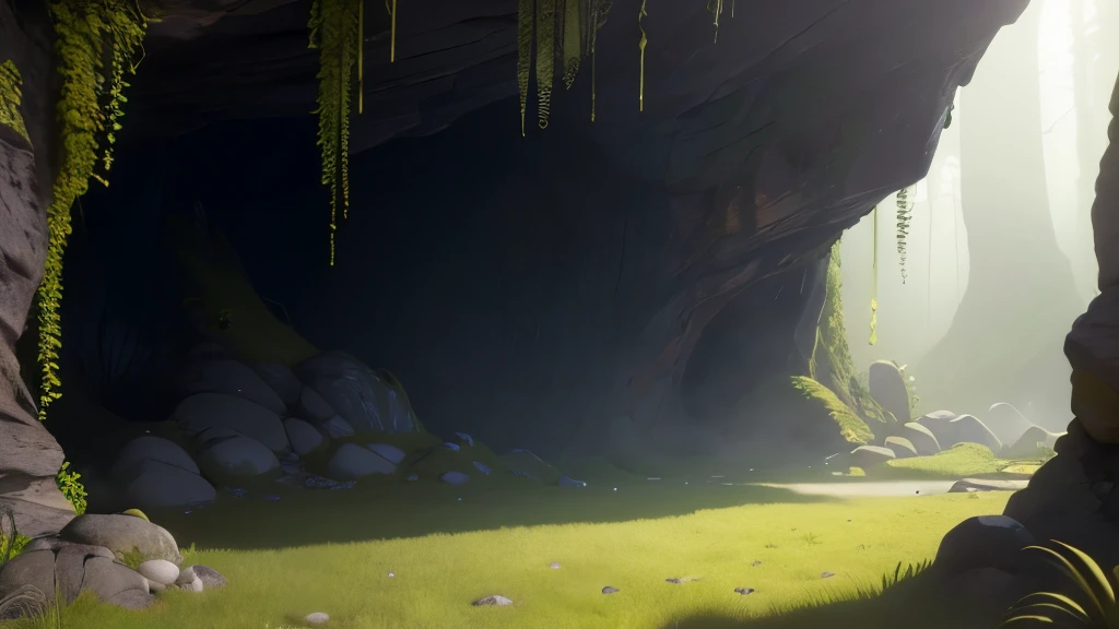 (best quality,4k,8k,highres,masterpiece:1.2),ultra-detailed,(realistic,photorealistic,photo-realistic:1.37),cave,garden,smoke,grass,dark cloudy skies,light rays,greenery,floating particles,dream-like ambiance,subtle shadows,ethereal atmosphere,mysterious entrance,hidden treasures,natural textures,vibrant colorain body of picture】
An open cave with grass behind
【Material】
Oil painting
【Additional details】
Dense fog, gently caressing the walls of the cave
Delicate blades of grass swaying in the breeze
Droplets of dew, glistening on the vegetation
Twisting roots peeking through the rocky ground
Shimmering light filtering through the foliage
【Image Quality】
(best quality,4k,8k,highres,masterpiece:1.2),ultra-detailed,(realistic,photorealistic,photo-realistic:1.37)
【Art style】
Landscape, surrealism
【color tint】
Lush green tones with hints of warm earthy hues
【light】
Soft and diffused light, casting enchanting shadows in the cave