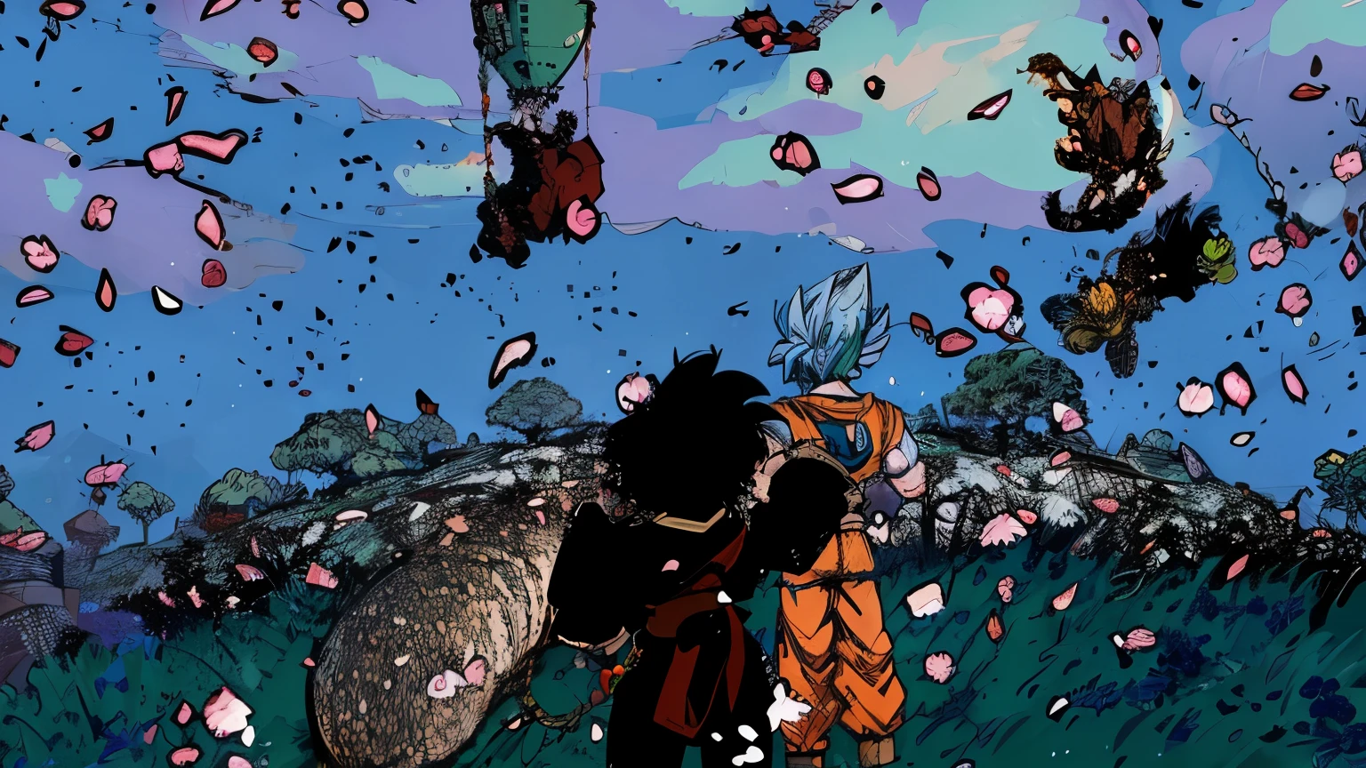 Hazla con estilo de dragon ball Z