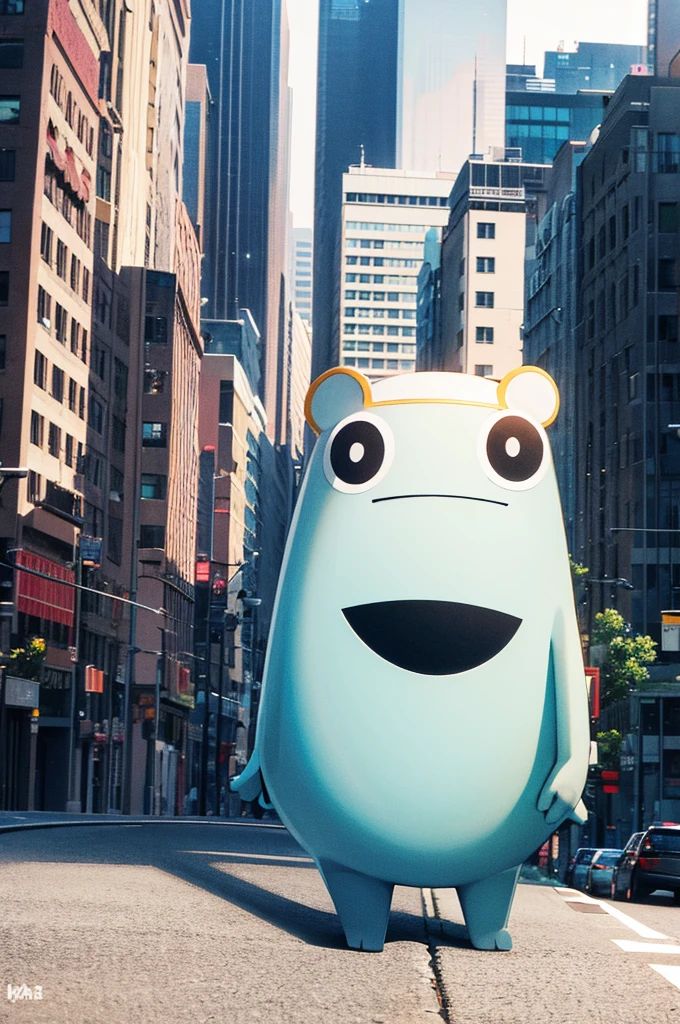 (best quality,4k,highres:1.2),ultra-detailed,(realistic,photorealistic:1.37),cartoon frog,office attire,sad expression,leaning on block building,tears streaming down face,dressed for work,office scenery,stressed-out vibe,dark circles under eyes,colorful,funny,comic style,abstract background,cityscape,suit and tie,computer desk,keyboard,white-collar worker,humorous artwork,dynamic pose,emotional breakdown,mascot character,melancholy,day in the life,urban setting