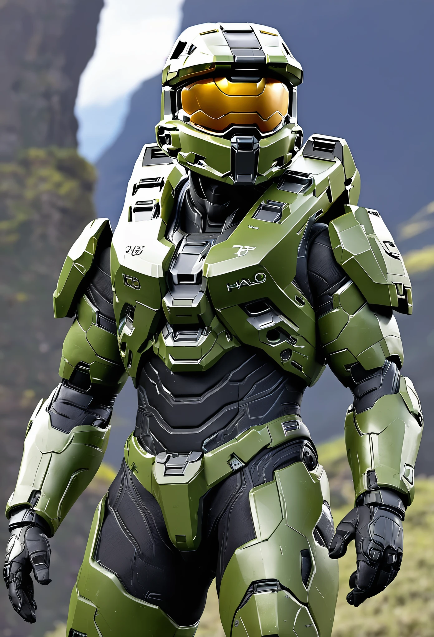 Halo Máster Chief cocking