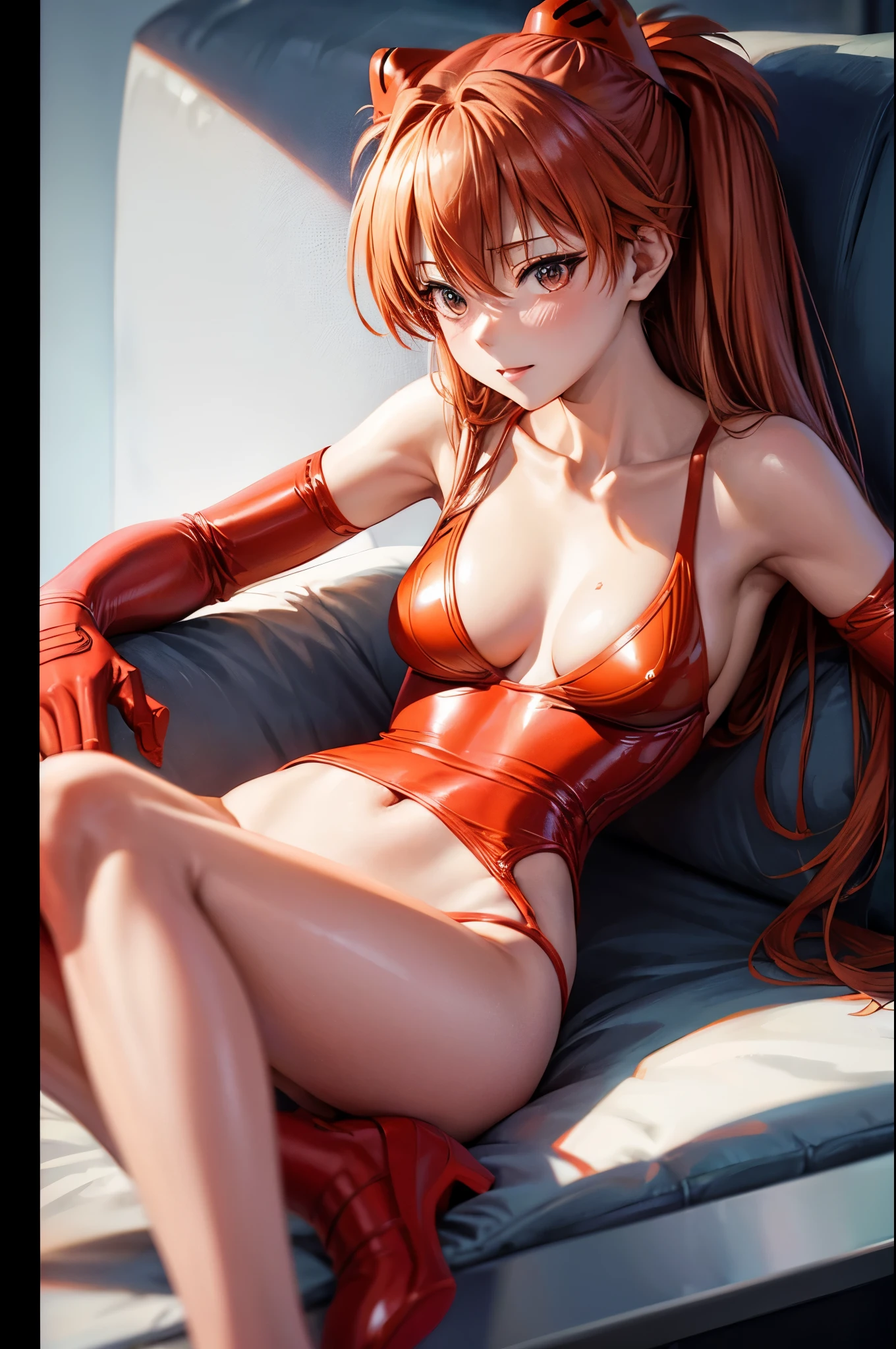 (((Soryu Asuka Langley))), Obscene underwear appearance, best image quality, high quality, high detail, 超A high resolution, 8K resolution, Depth of the bounds written, Cinematography, intricate details, elaborate, methodical, grow, maximum details, extreme beauty