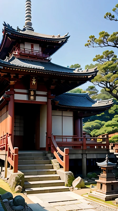 Japan, temple, beautiful,