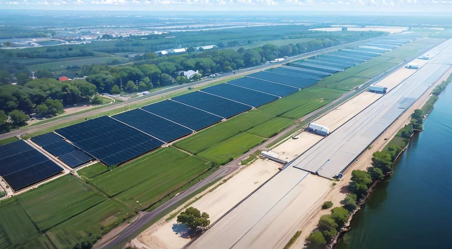 Offshore Photovoltaic Farming Park