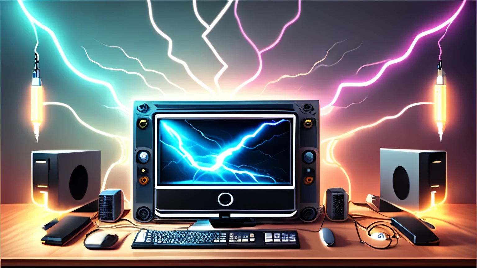 computer lightning