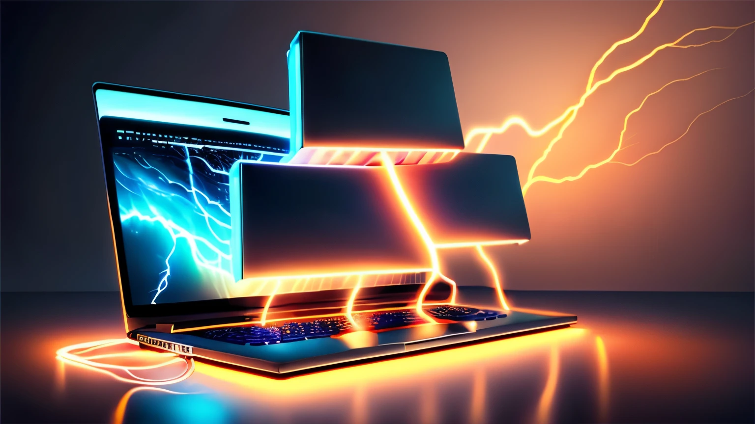 computer lightning