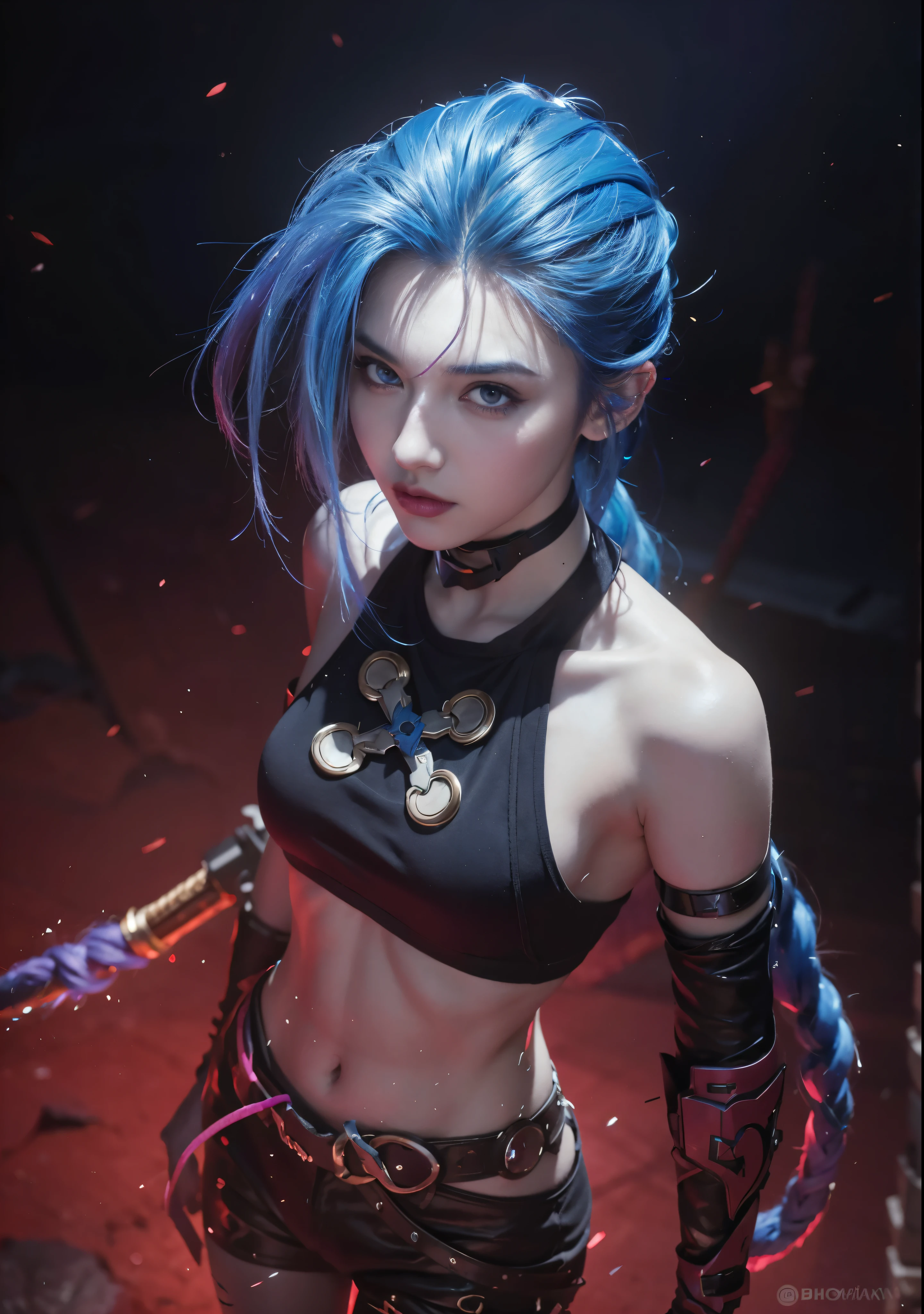 jinx,(double exposure starry sky skirt)