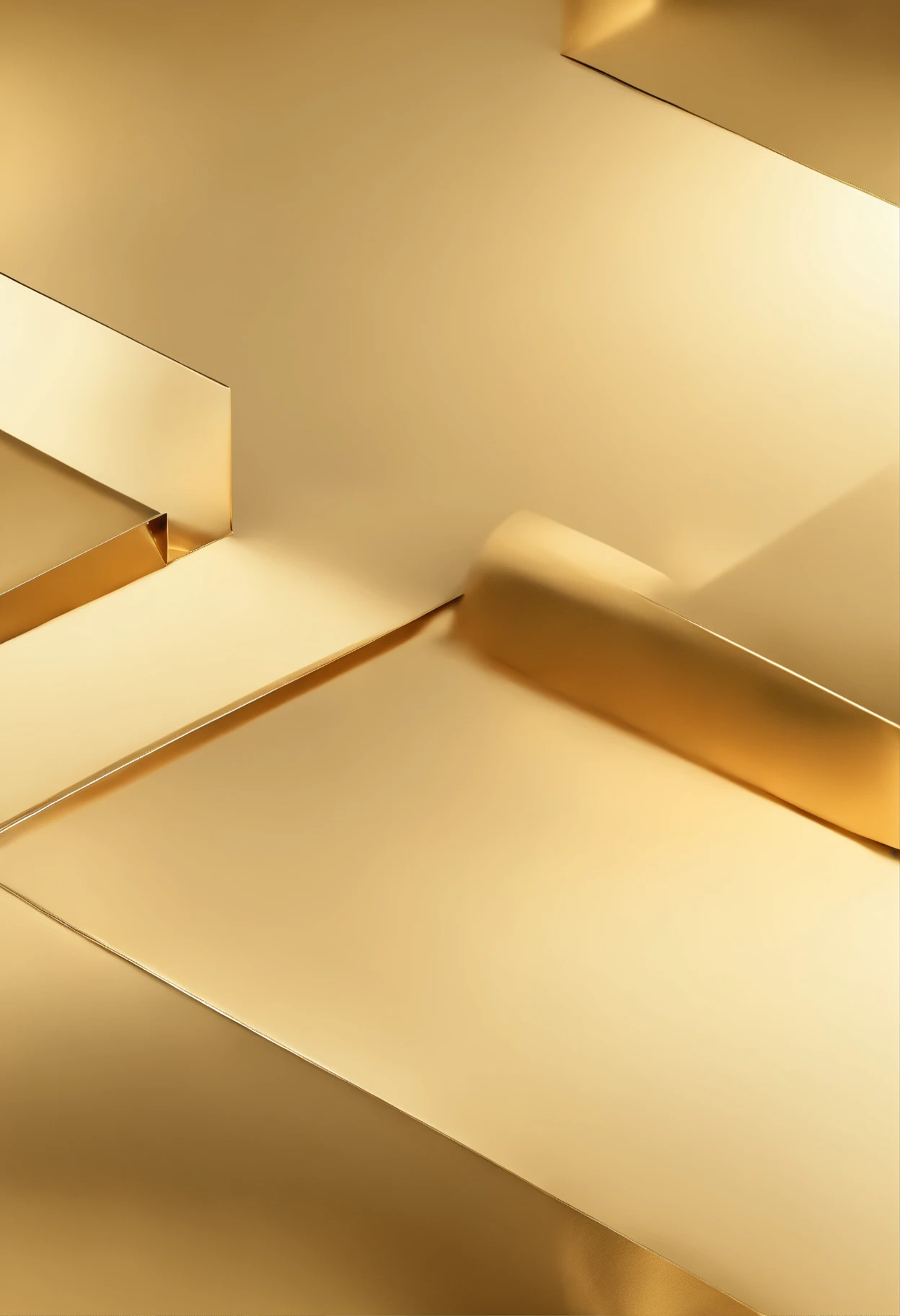 A gold shimmering background page of pure geometric genius