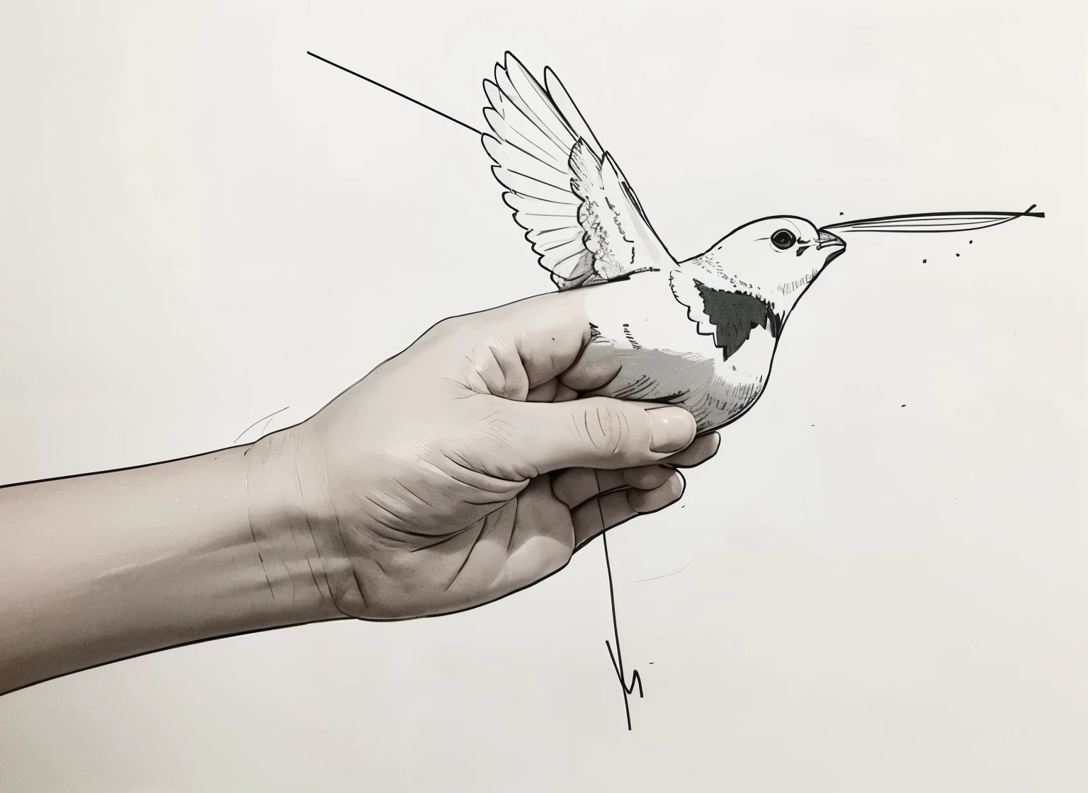 Line drawing of pigeon, a line art, Line diagram, minimalist line art, a line drawing, continuous line drawing, Minimalist line drawing, one stroke, one stroke, simple line art, Draw with single line, simple painting, simple illustration, Line art illustration