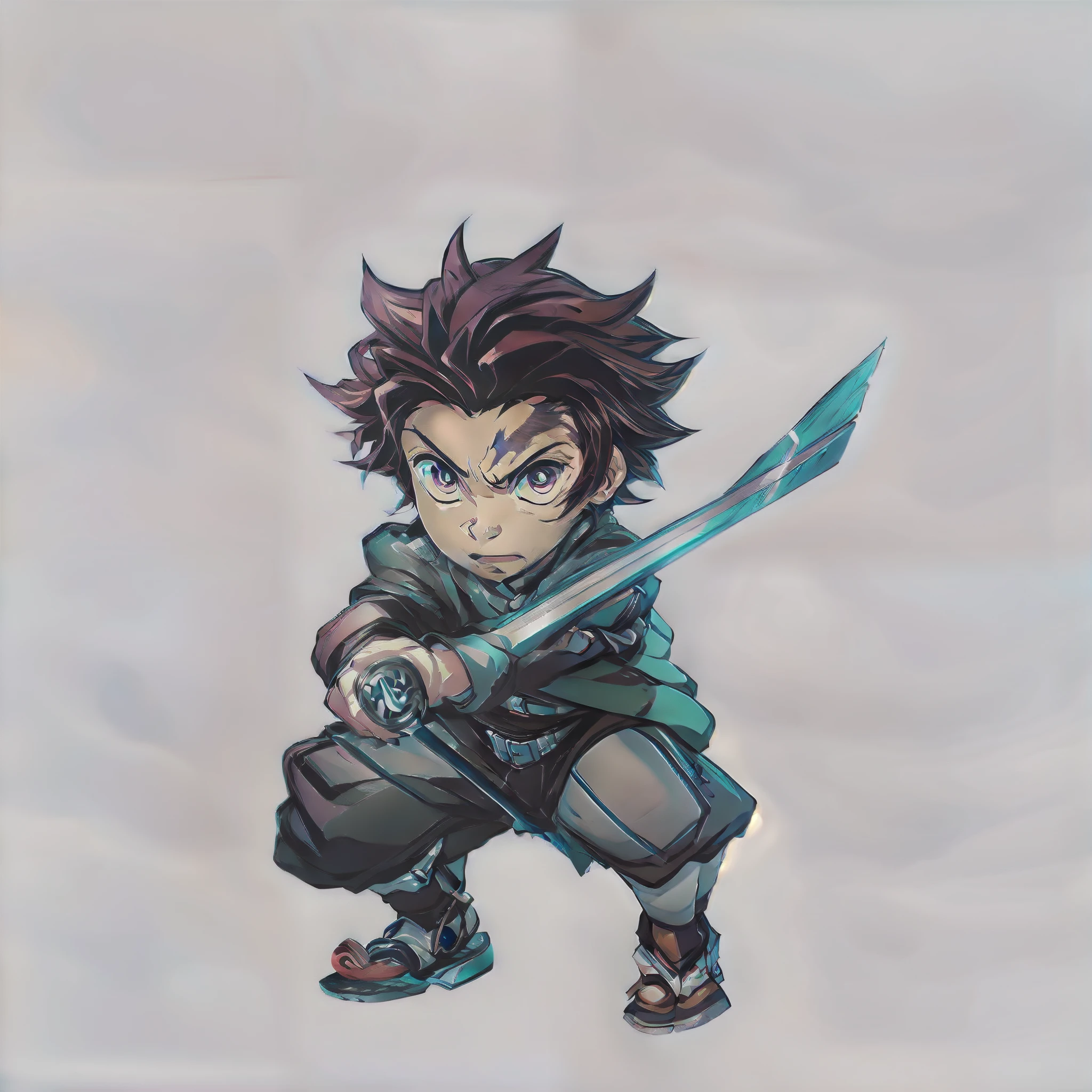 a close up of a person holding a sword and a sword, stylized anime, demon slayer artstyle, hero 2 d fanart artsation, katana zero video game character, anime styled 3d, hero character art, 3 d render stylized, stylized 3 d, anime stylized, 3 d render official art, angry character wielding a sword