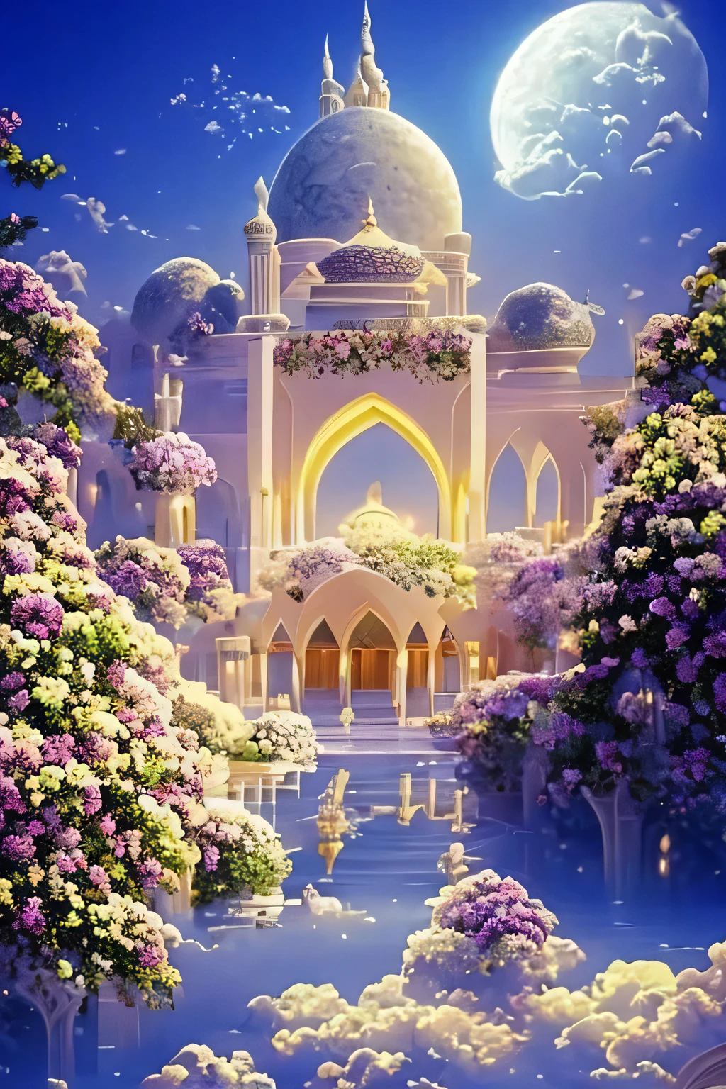 flower、Money、middle East、delicate、highest quality、masterpiece、4K,8K.
