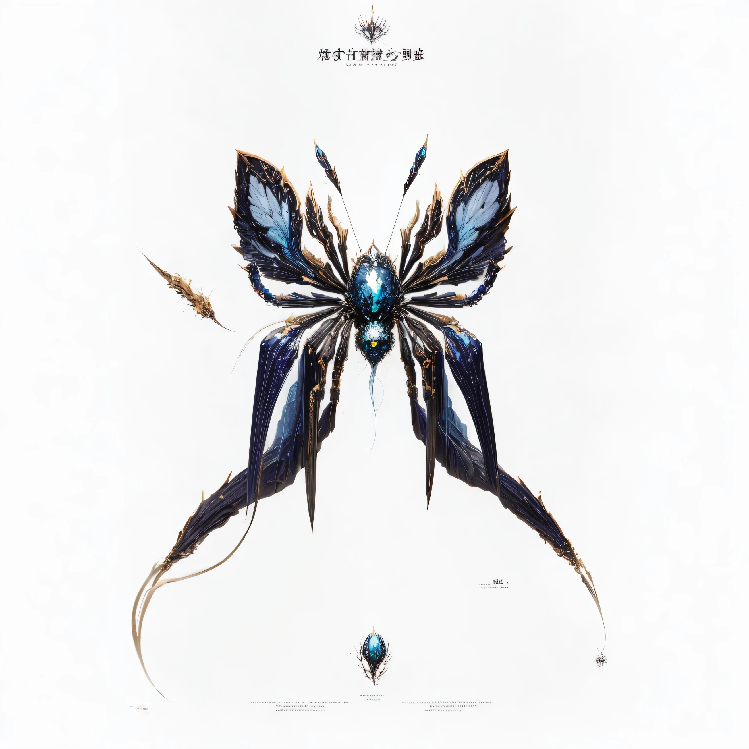络新妇spider element,spider element,long legs,