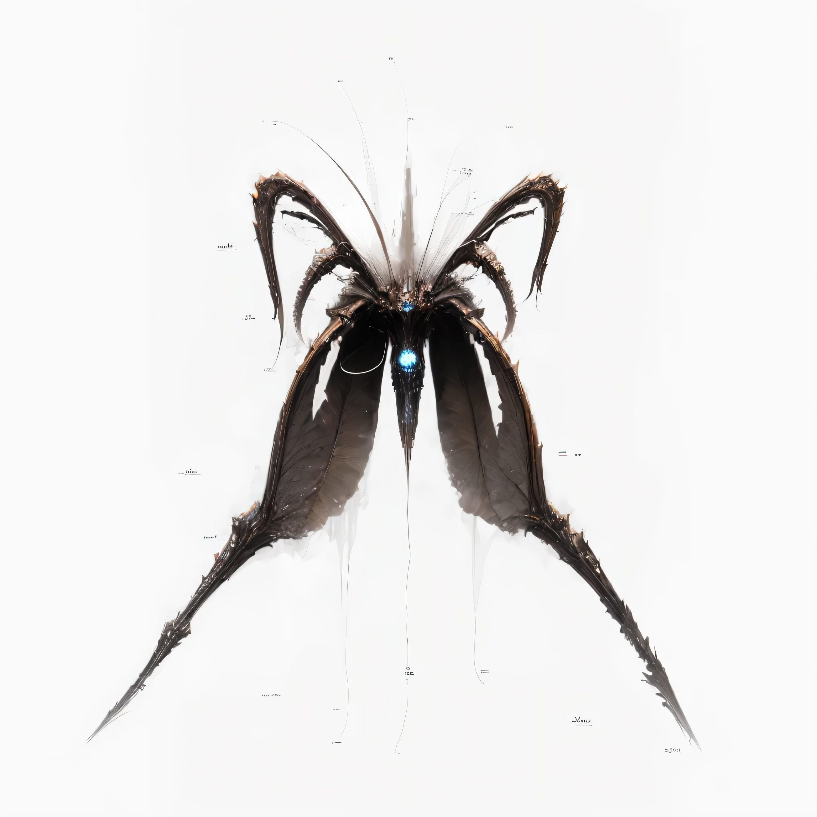 Internet bridal elements,spider element,long legs,
