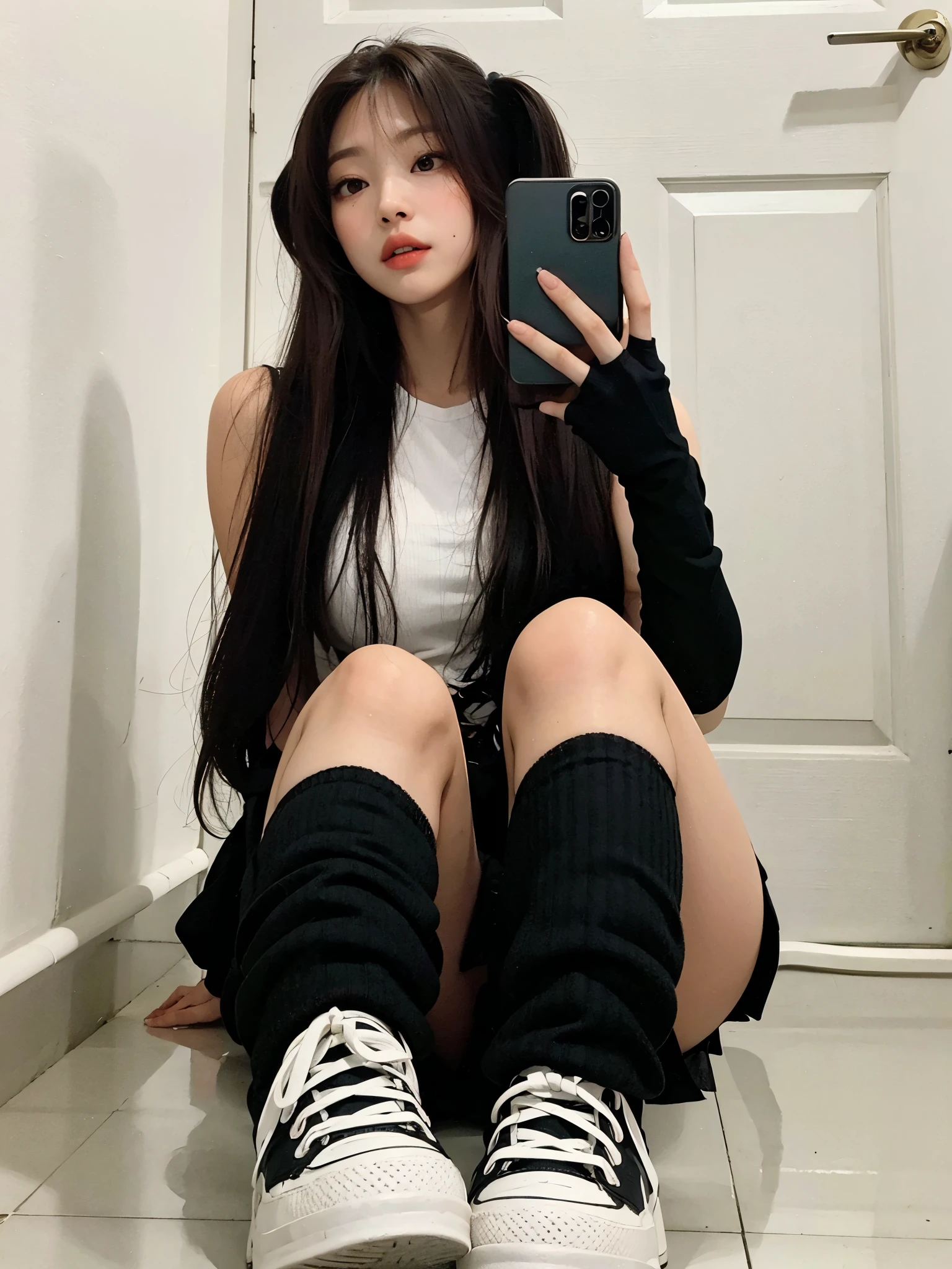 jennie kim no espelho