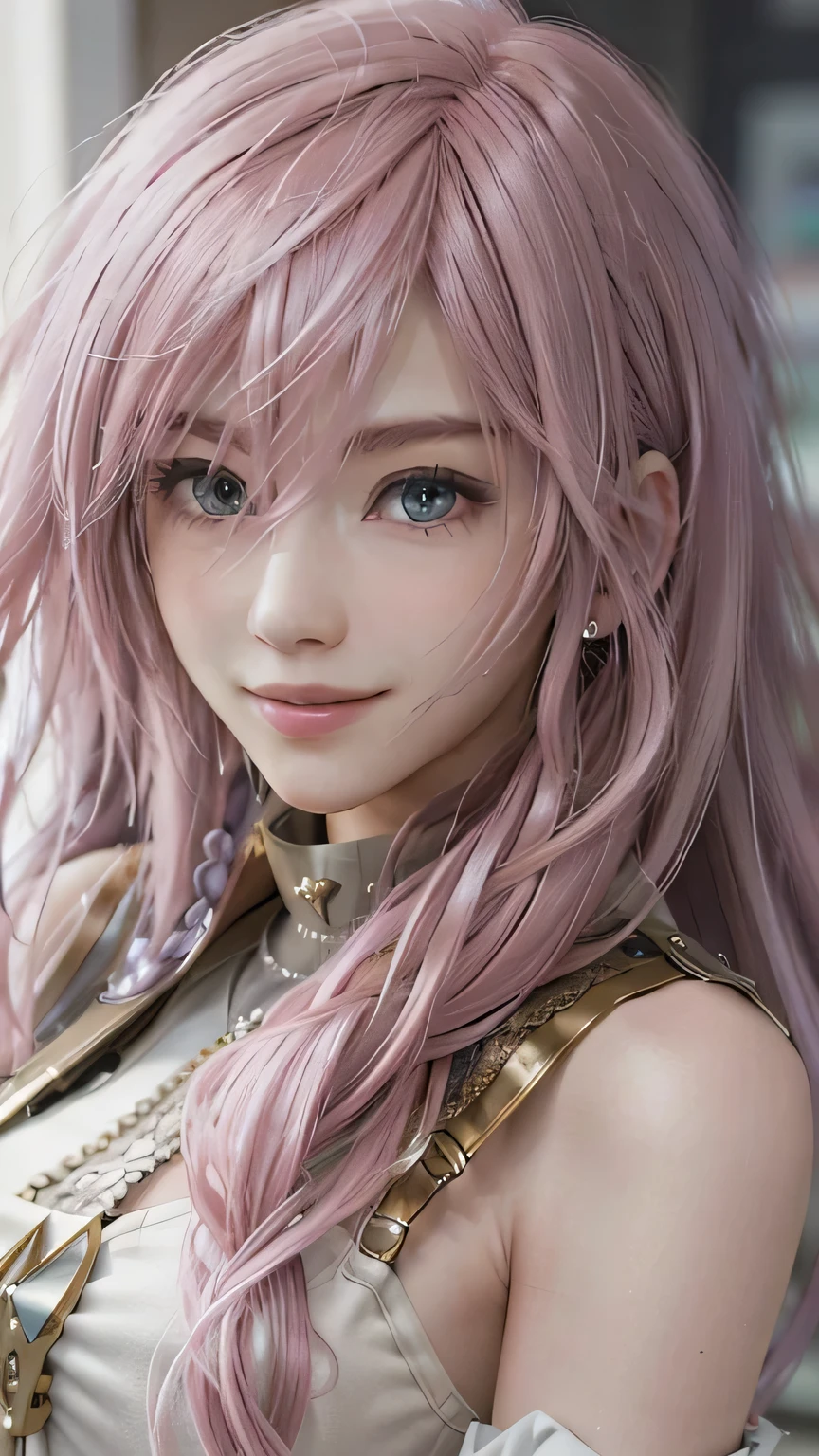 (masterpiece, highest quality:1.3)
Lightning FF13, 1 girl, alone, Long Hair, Pink Hair、garden、Cherry tree in full bloom、Completely naked、All Nude、smile、Sexy pose、