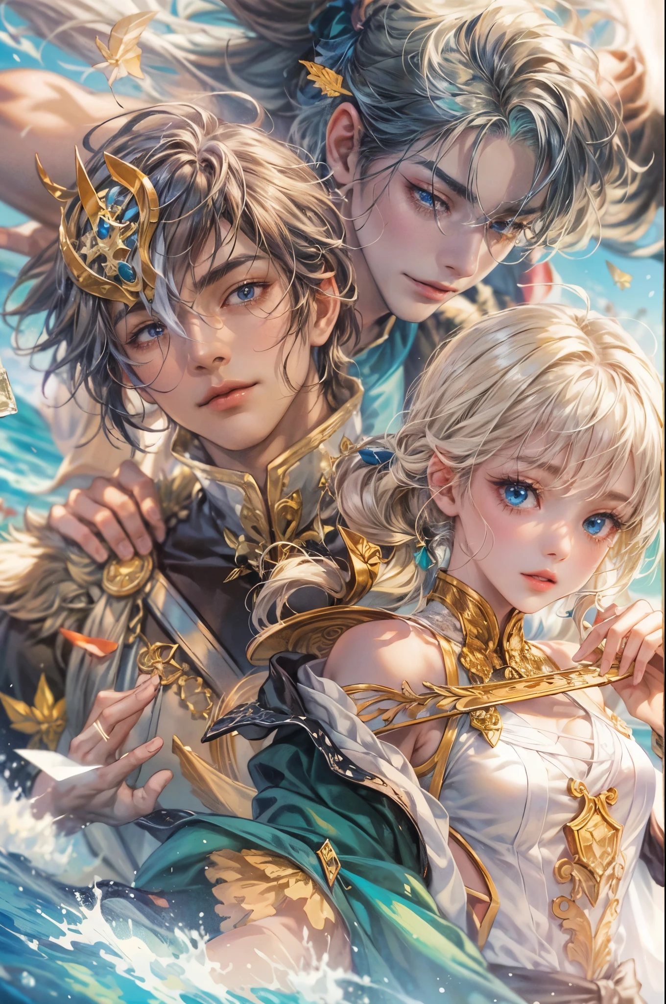 star ocean,galactic,flower field,1girll,looking at the stars