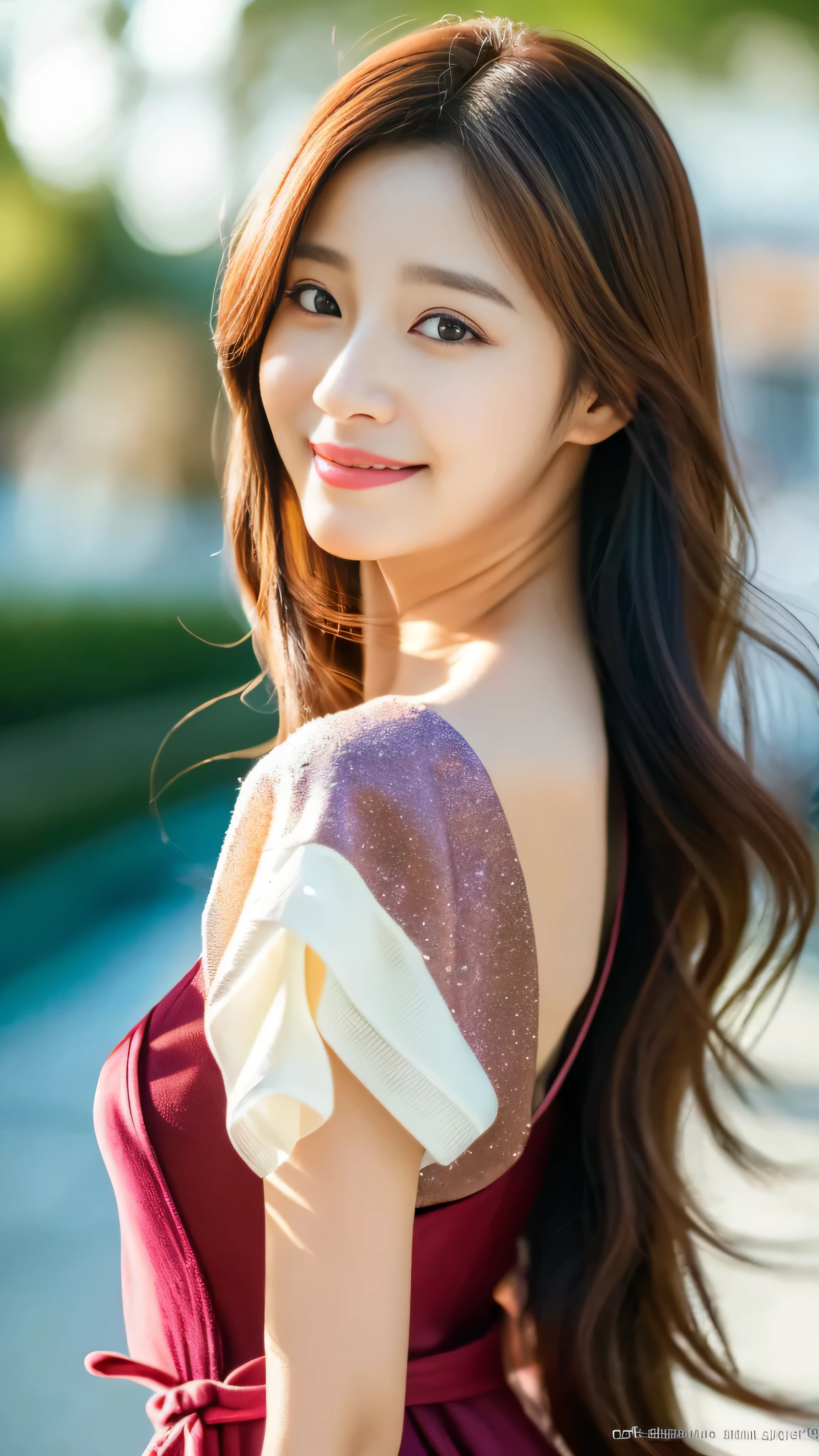 (32k:1.5), 1 girl,light smile,whole body,simple background, (realistic:1.4), (korean actress:1.3),
(Korea&#39;s best beauty:1.4), (ultimate beauty:1.4), masterpiece,4k,8K,(masterpiece,ultra high resolution:1.5),(masterpiece,photo-realistic:1.5),masterpiece,fine eyes,masterpiece,detailed face, Perfectly balanced face, looking at camera, hair blowing in the wind, Beautiful skin like porcelain, beautiful eyes, Ring-shaped eyes, 