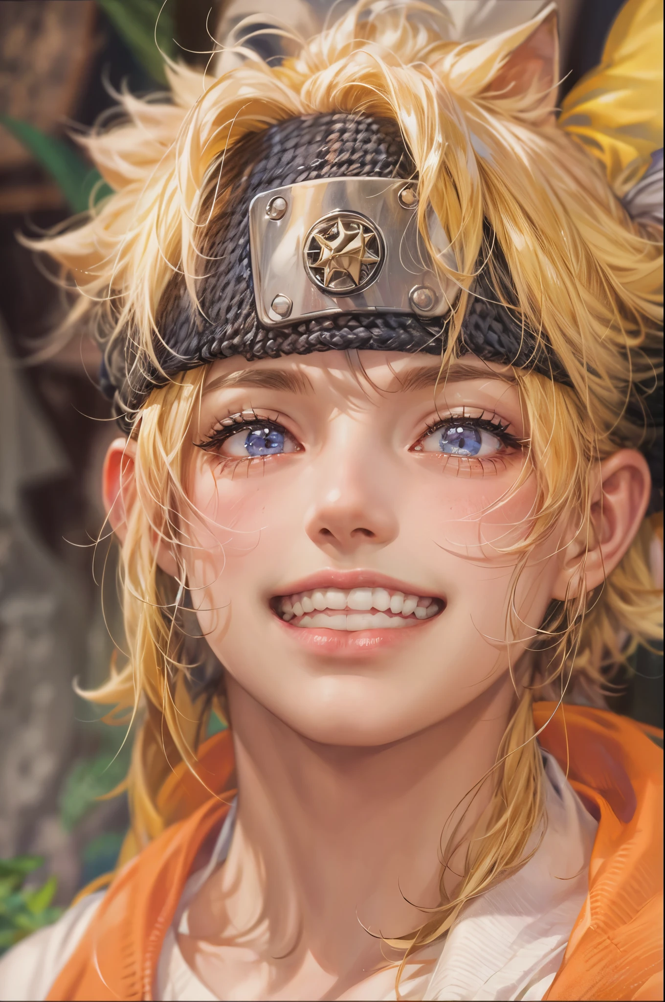((Best quality)), ((masterpiece)), (detailed), ((perfect face)), ((halfbody)) naruto in Disneyland 