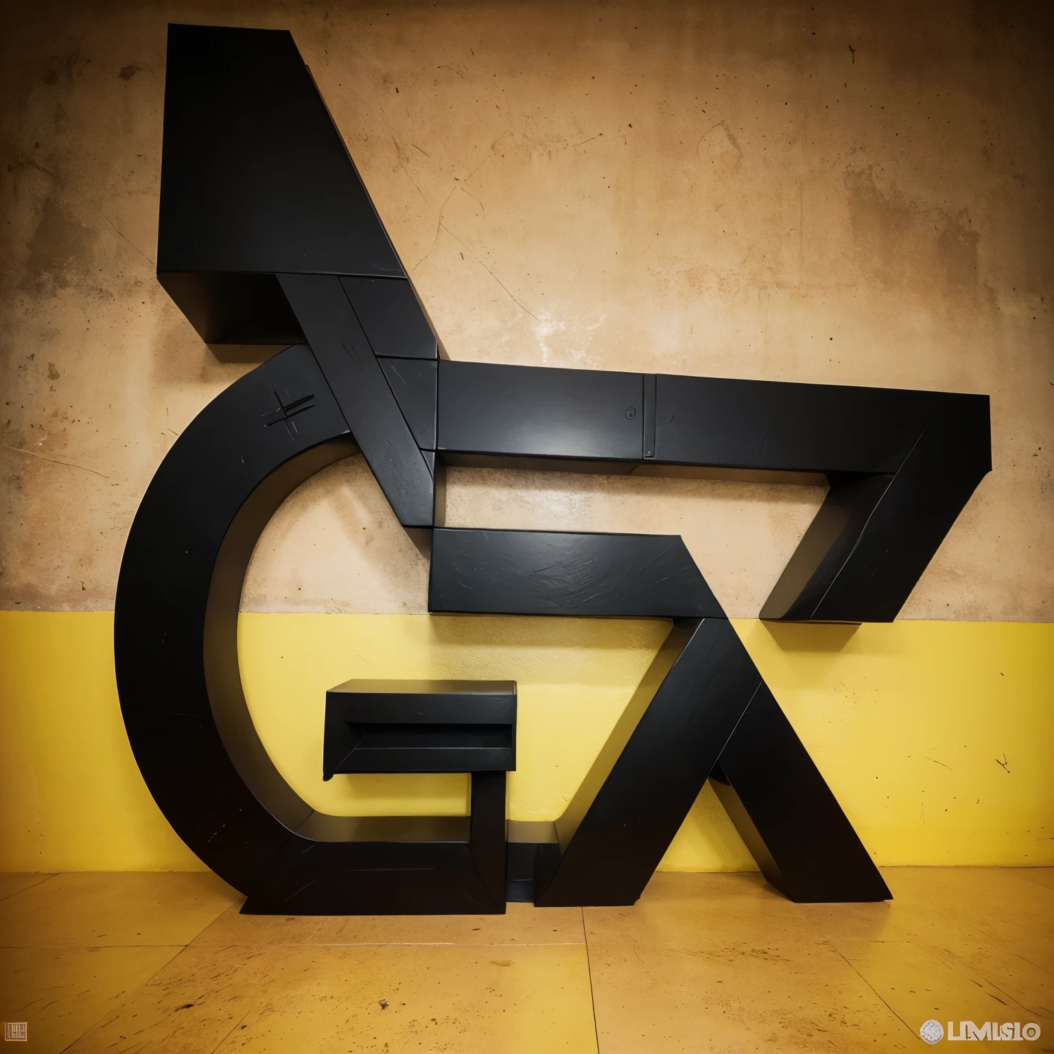 Crie um logo tipo com as letras "NUKE BR-78". Deve ser algo simples e objetivo. As letras N U K E, devem ter textura de rochedo craquelado, the letters BR must have the colors of the Brazilian flag and the numbers 78 must be in matte black and yellow.
