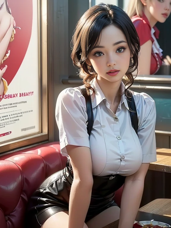 { 1girl, in airplane cabin, serving a wine glass, (rubbing a thick penis bulge on face:0), (a lot of cum:1.6) }, { (masterpiece:1.6), (best quality:1.6), (photo realistic:1.6), (8K resolution:1.6) }, { (sunshine:1.4), (reflected front lighting:1.2) }, { beautiful 24yo, blue eyes, (blushed face:1.3), (smiling:1.4), (open mouth:1.4),(tongue drop:1.6), (eyes rolled up:1.1), (shiny skin:1.4), slender body, big firm breasts }, { (((flight attendant uniform))), see-through pantyhose, ((pubic hair)) }