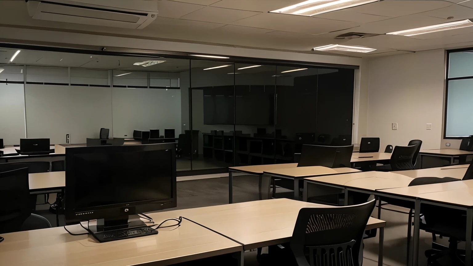 Atmosphere in the computer classroom