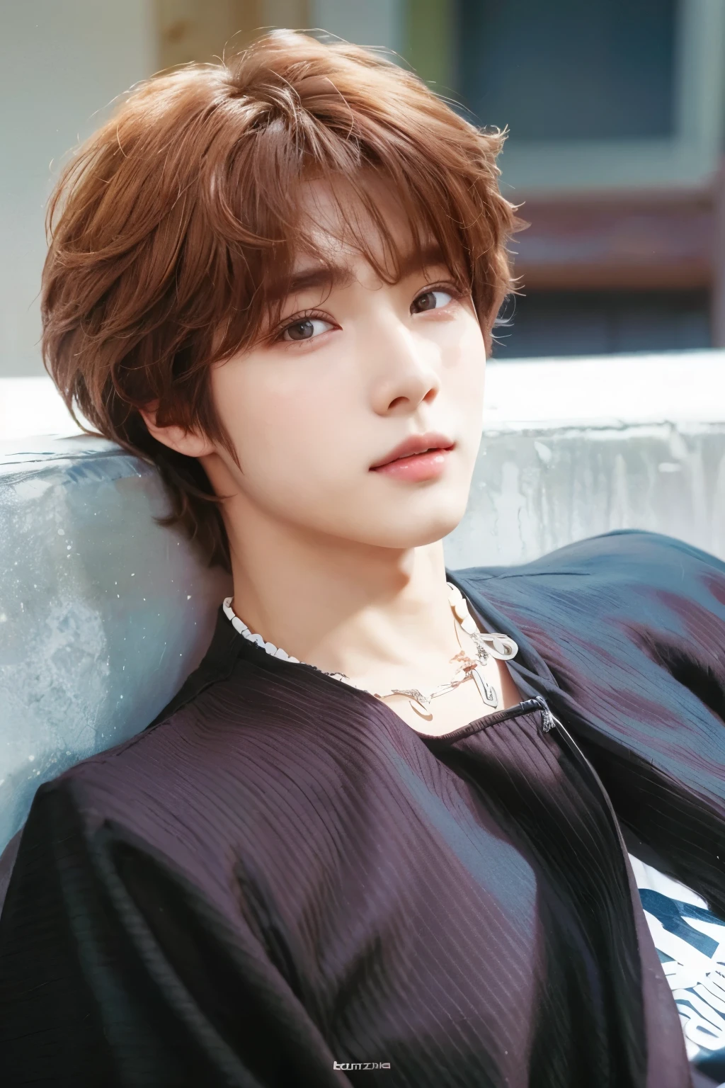 Ulzzang boy, ulzzang, Korean ulzzang boy, boy, cute face, cute eyes, cute, brown hair, small smile, smile, choi beomgyu, beomgyu from txt, choi beomgyu, beomgyu 