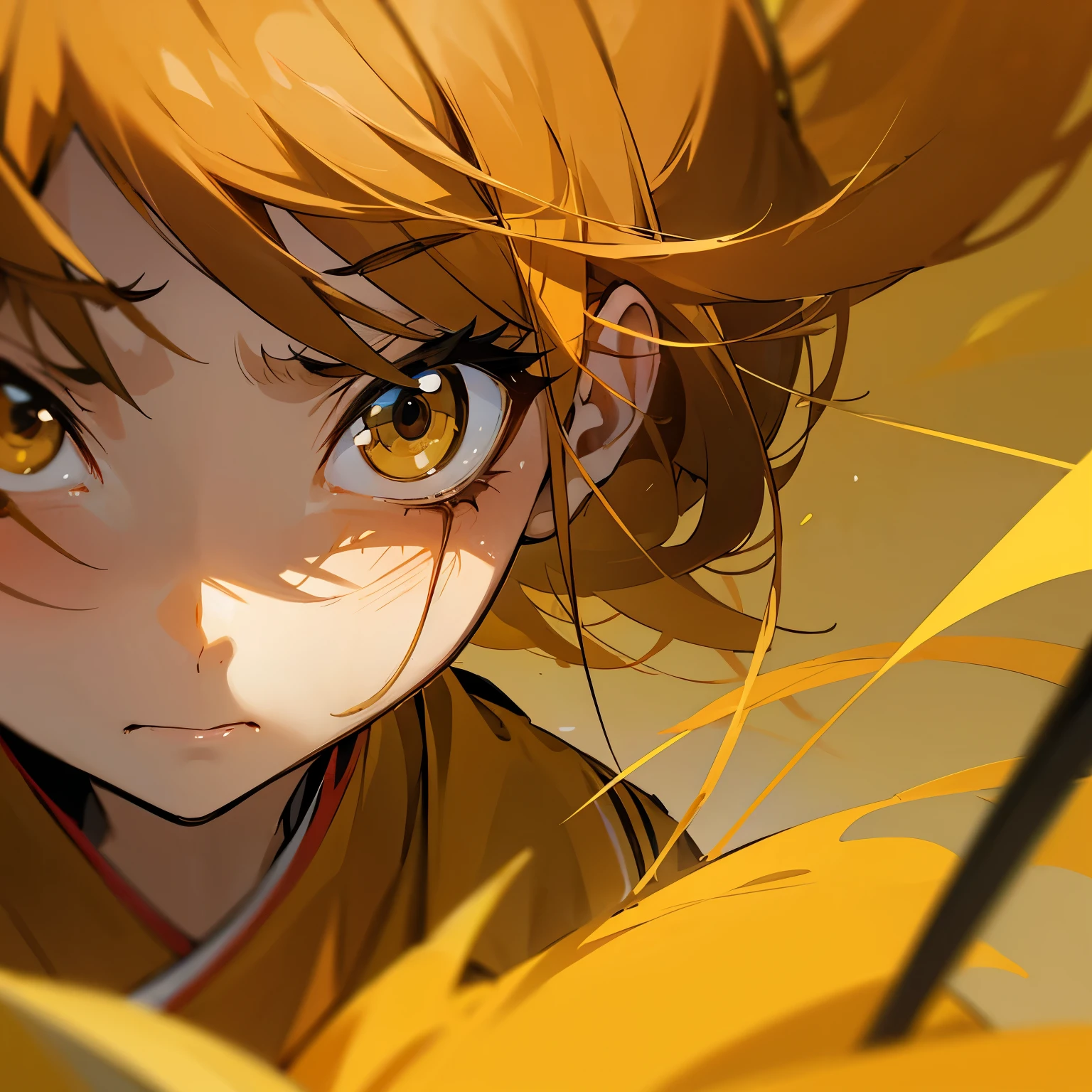 Fart Girl。There is an ocher-yellow haze all around.。people around you々is pale and holds his nose in pain.。