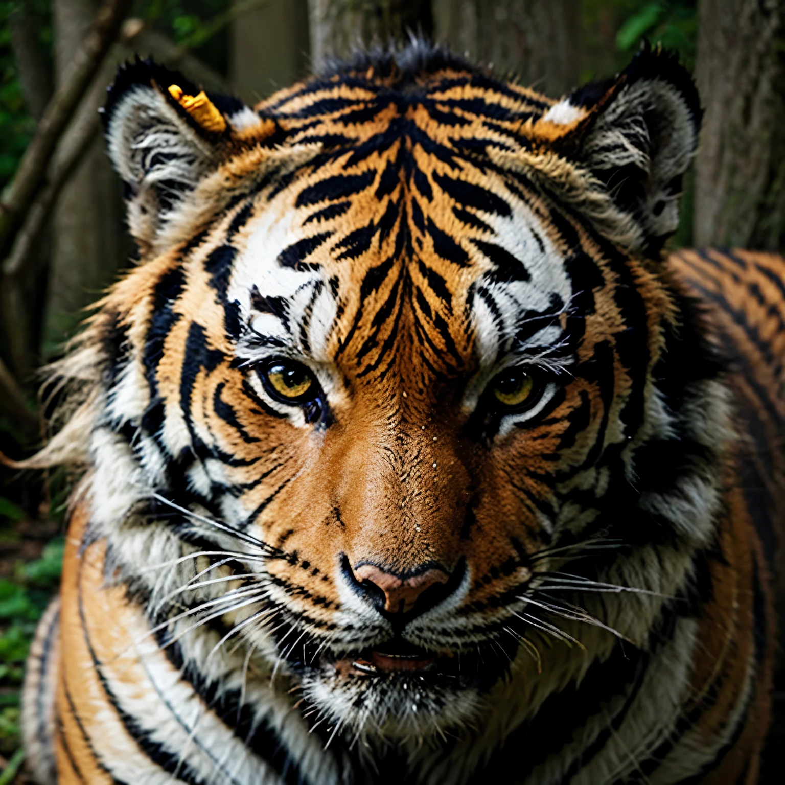 Tiger and wolf hybrid
