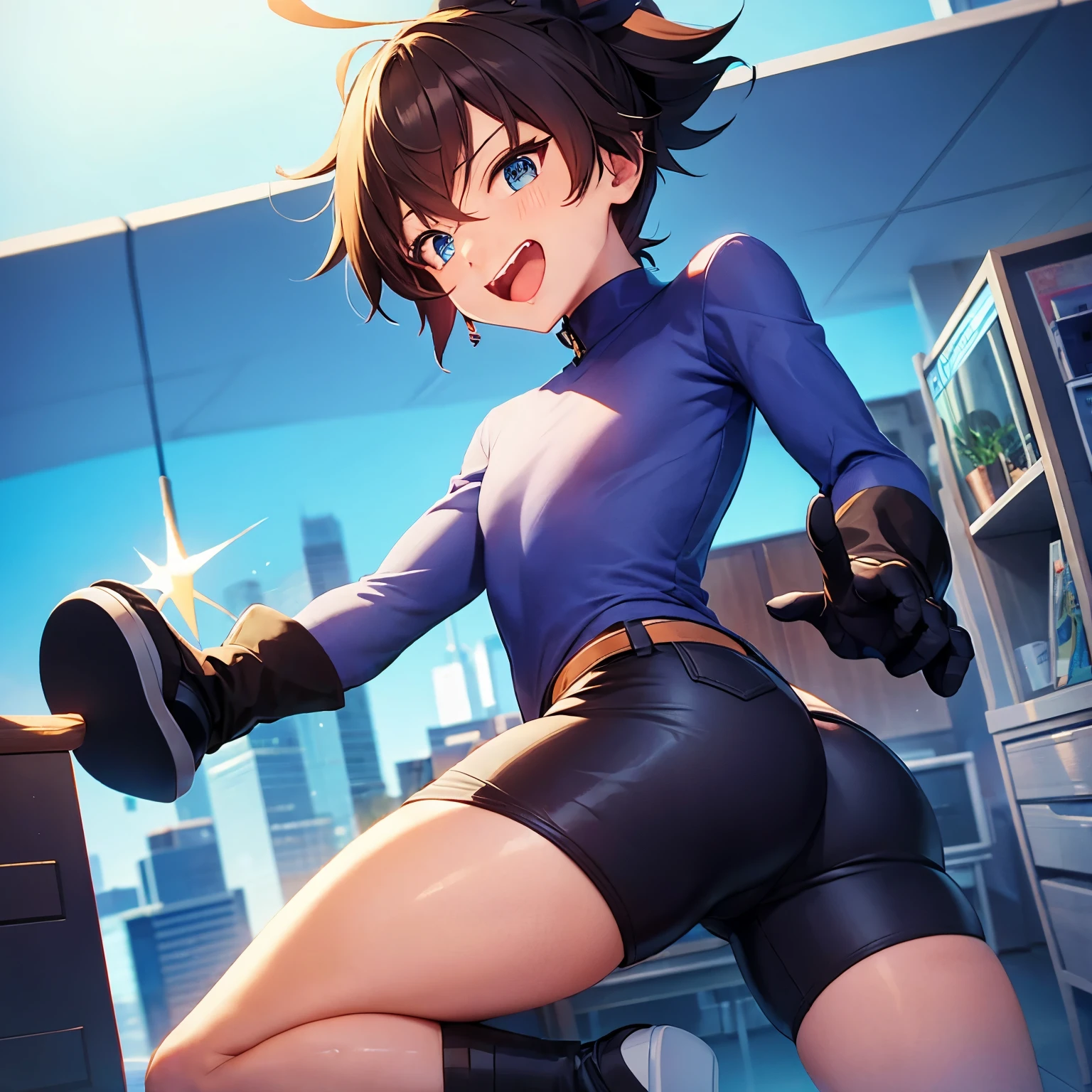 Man gamers cartoon