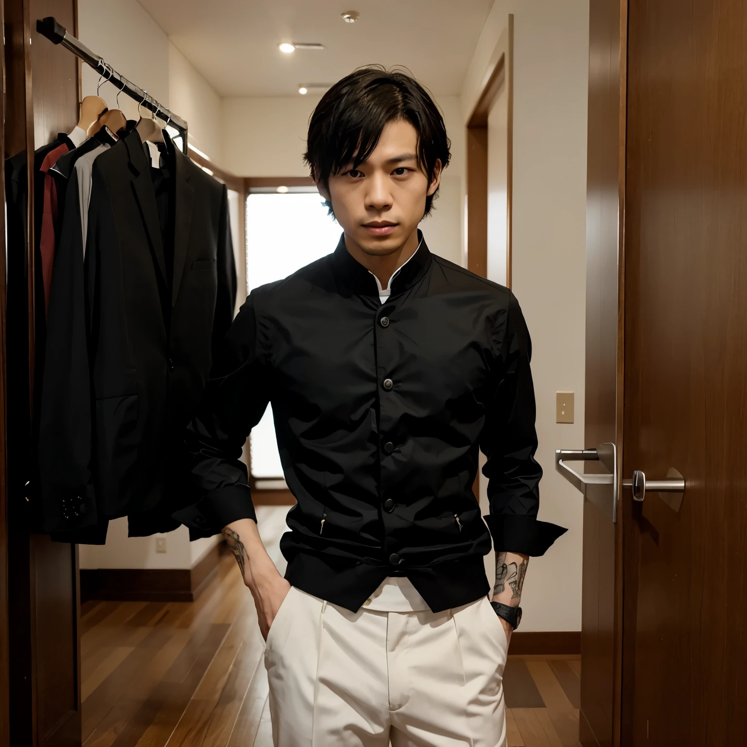Mitsuya takashi de Tokyo revengers en traje